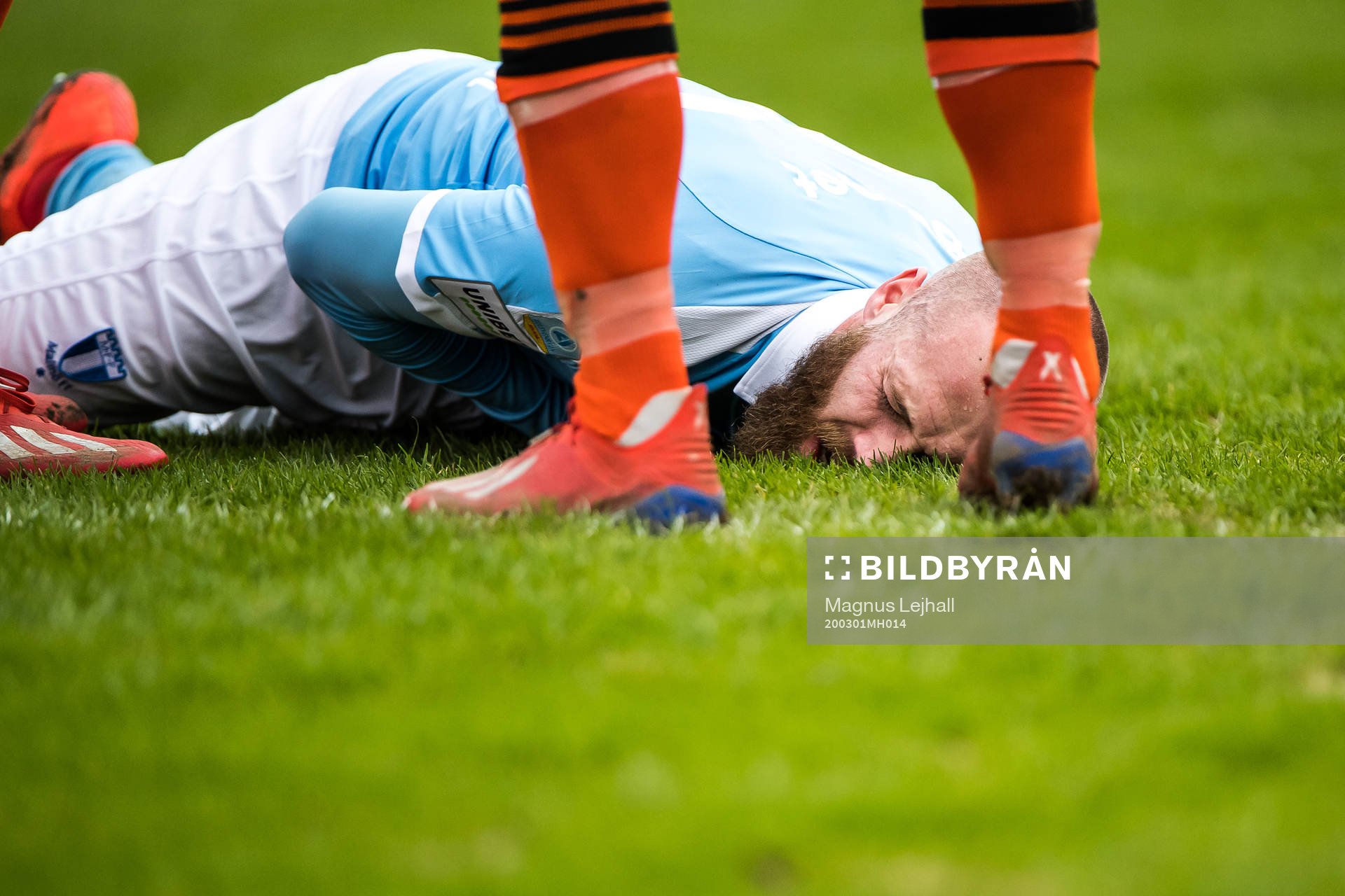 Malmö FFs Jo Inge Berget har ont