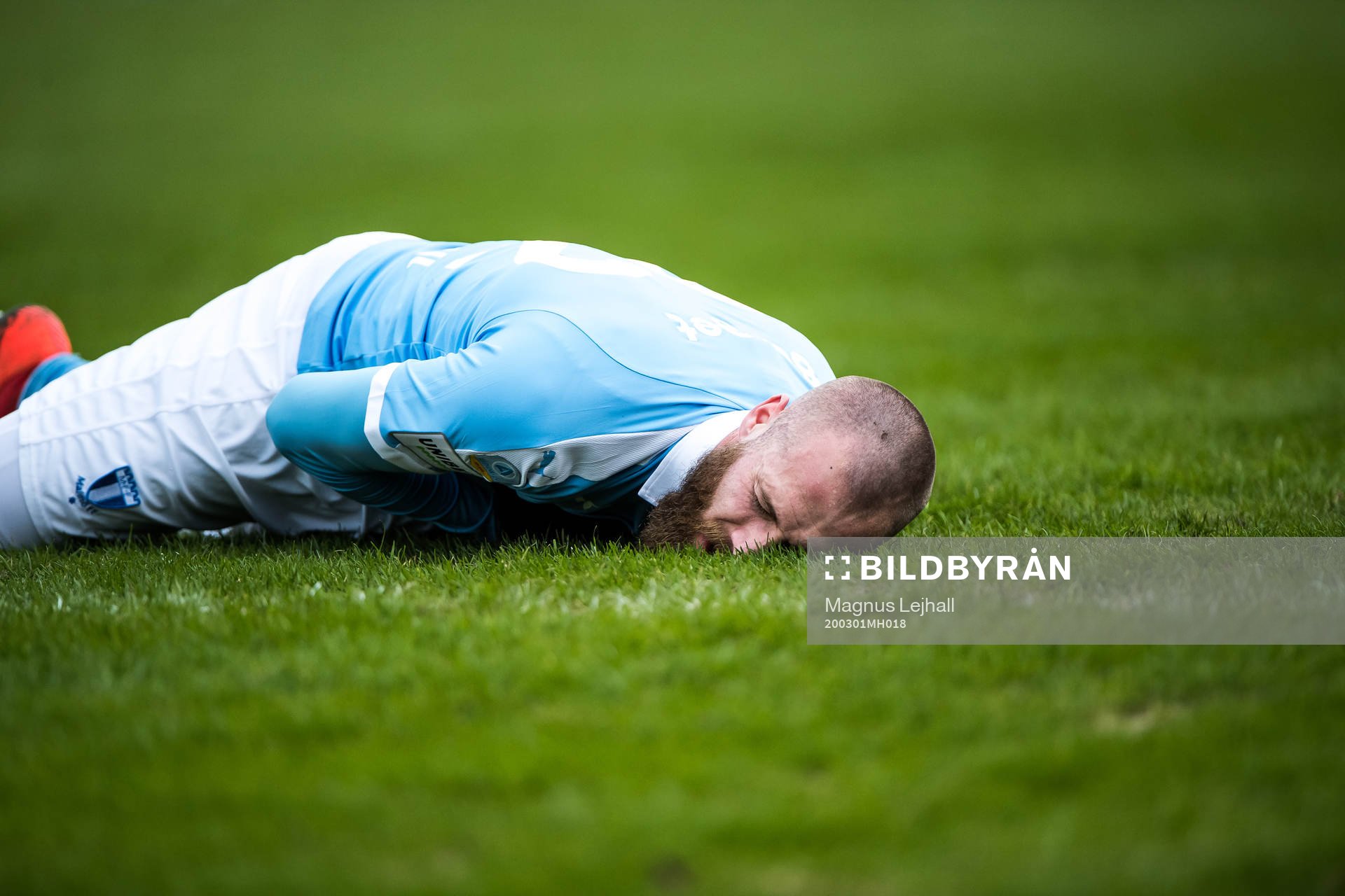 Malmö FFs Jo Inge Berget skadad