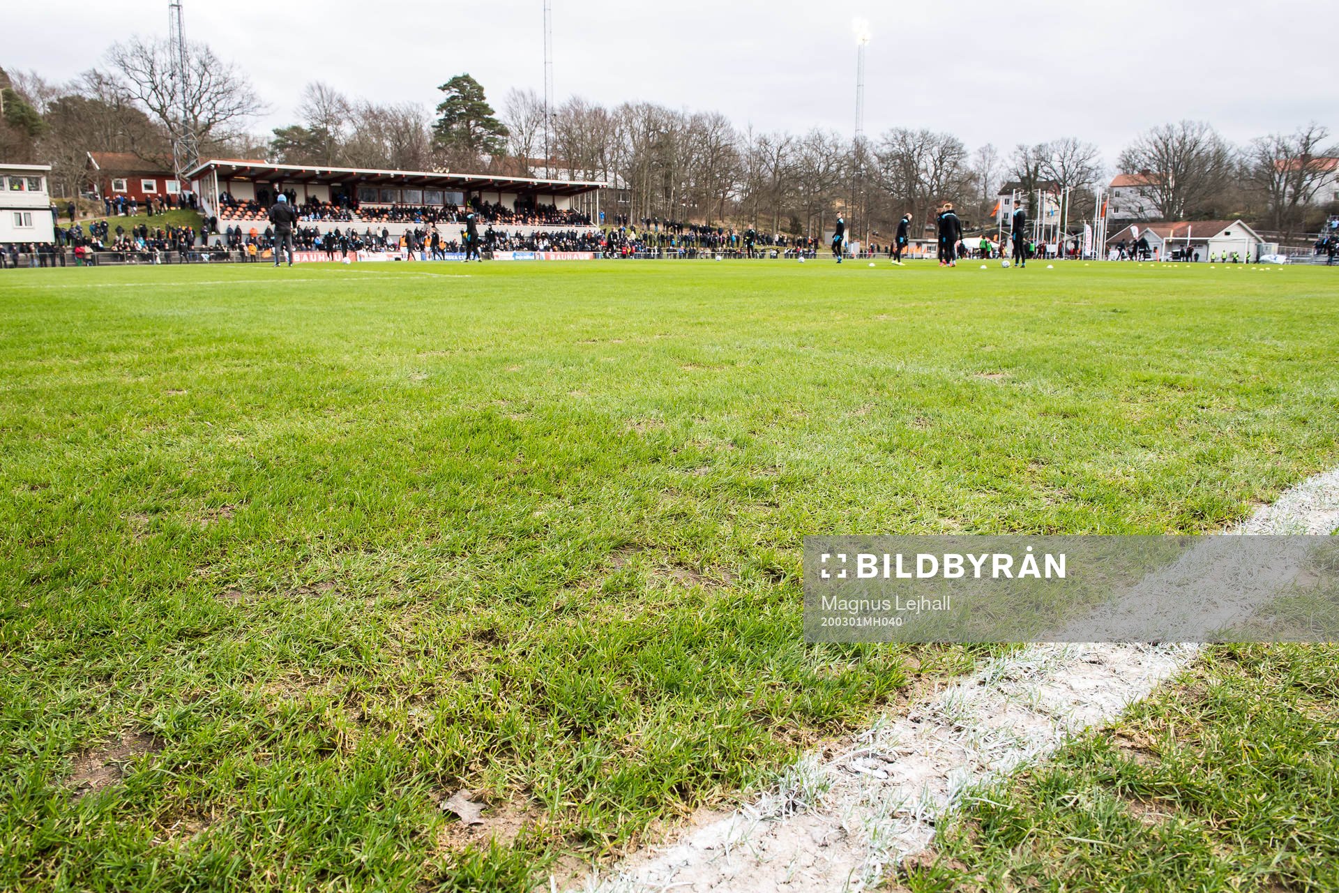 Vy över Västra Marks Idrottsplats