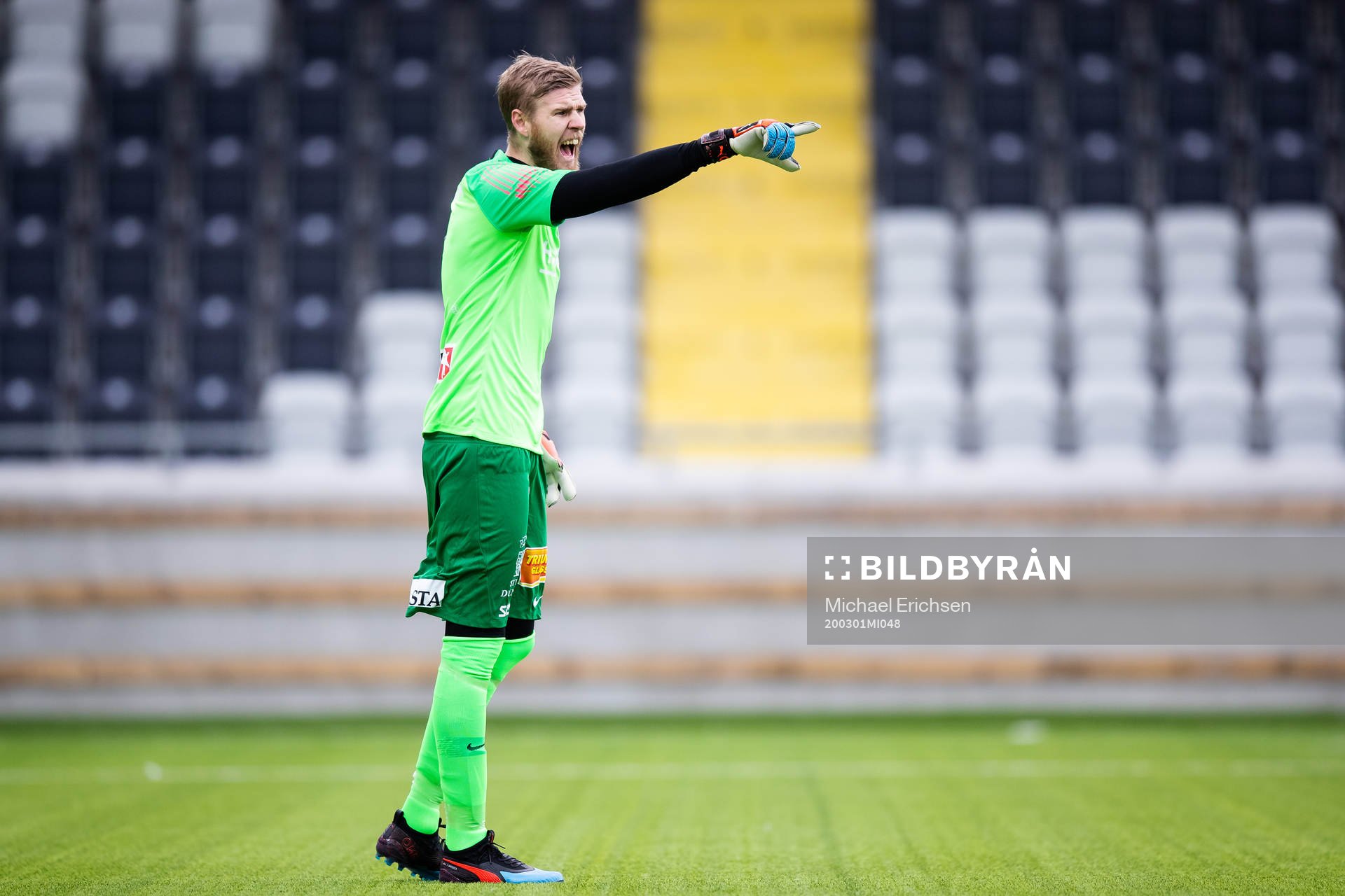 Örgrytes målvakt Fredrik Andersson