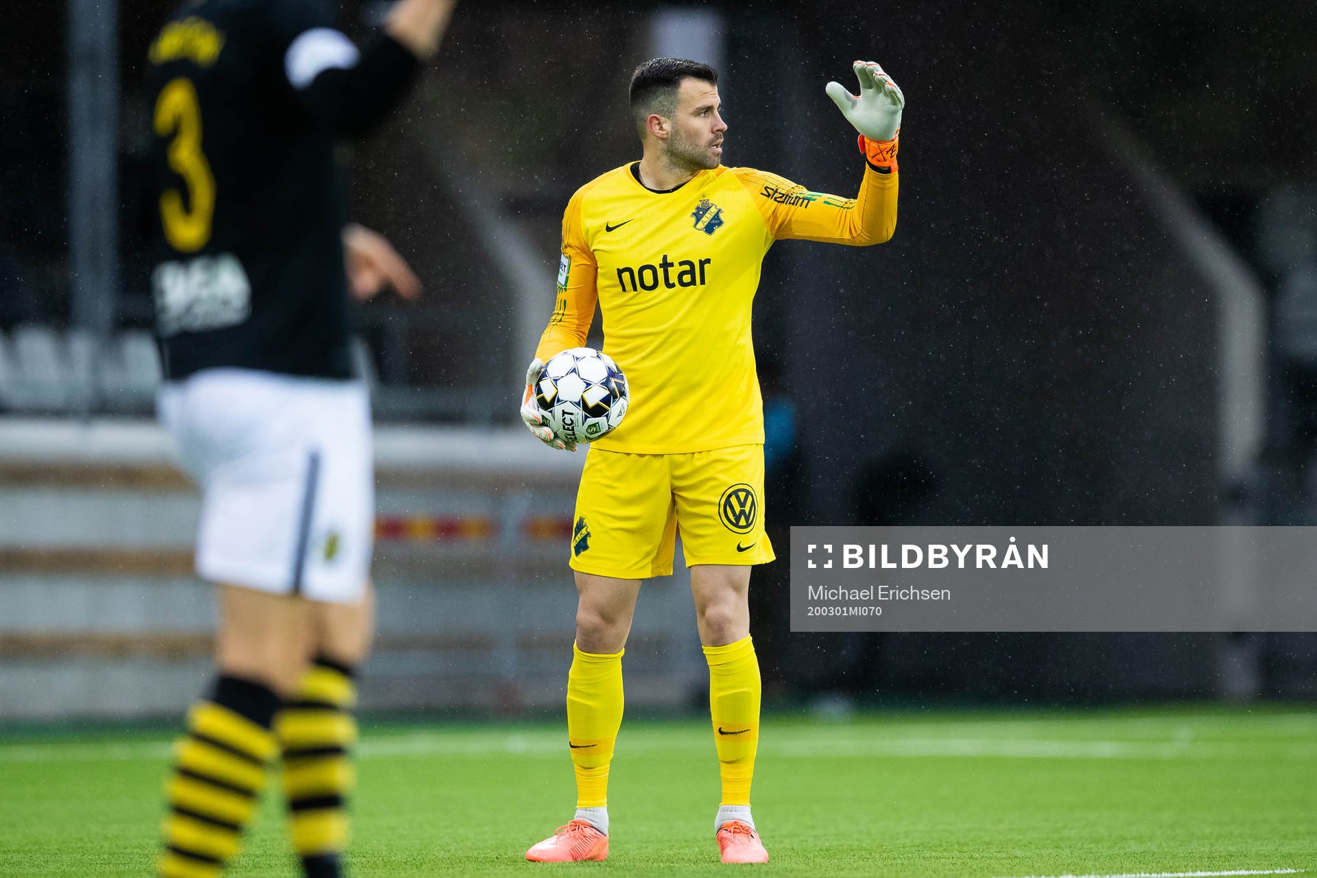 AIKs målvakt Kyriakos Stamatopoulos