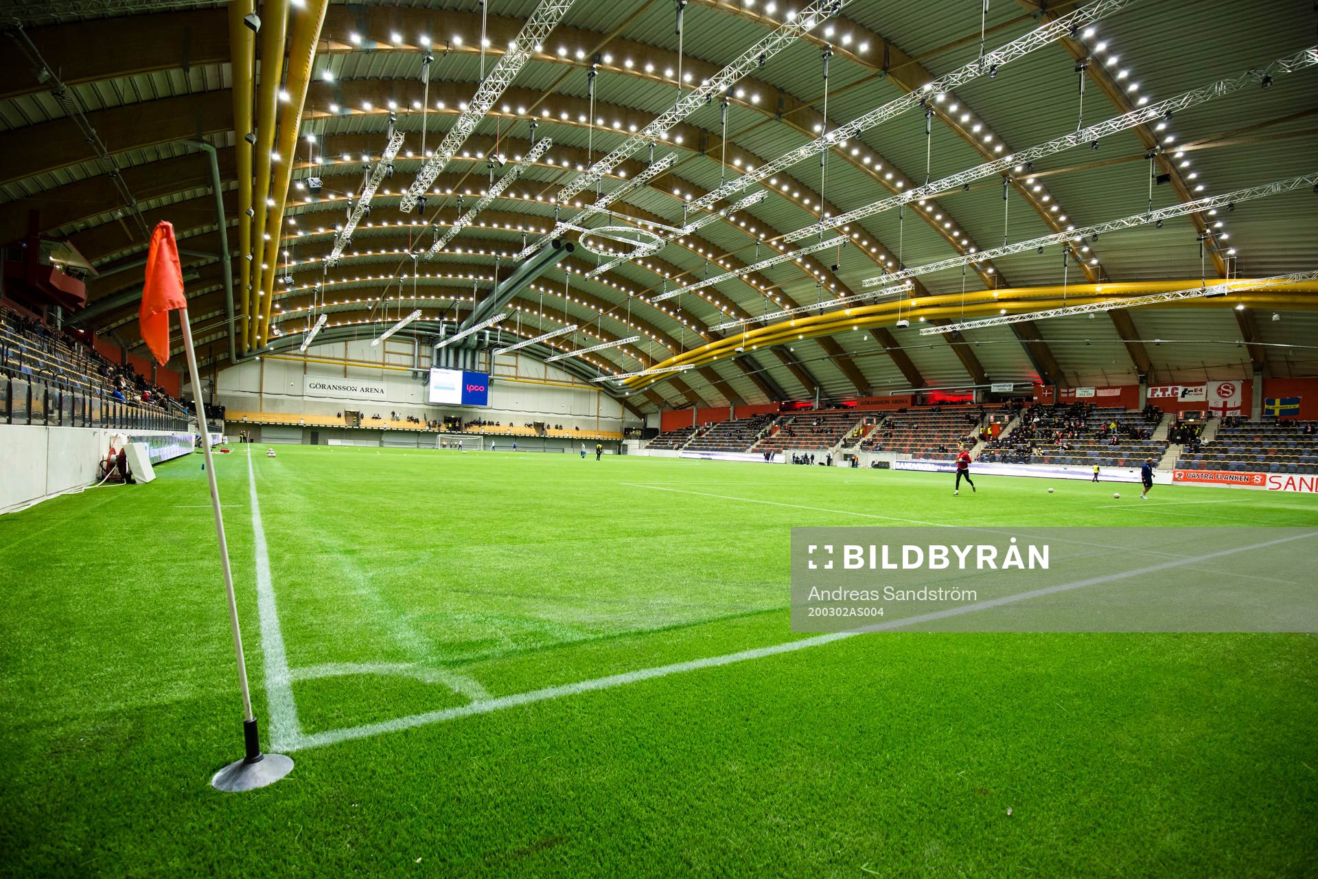 Vy över Göransson Arena