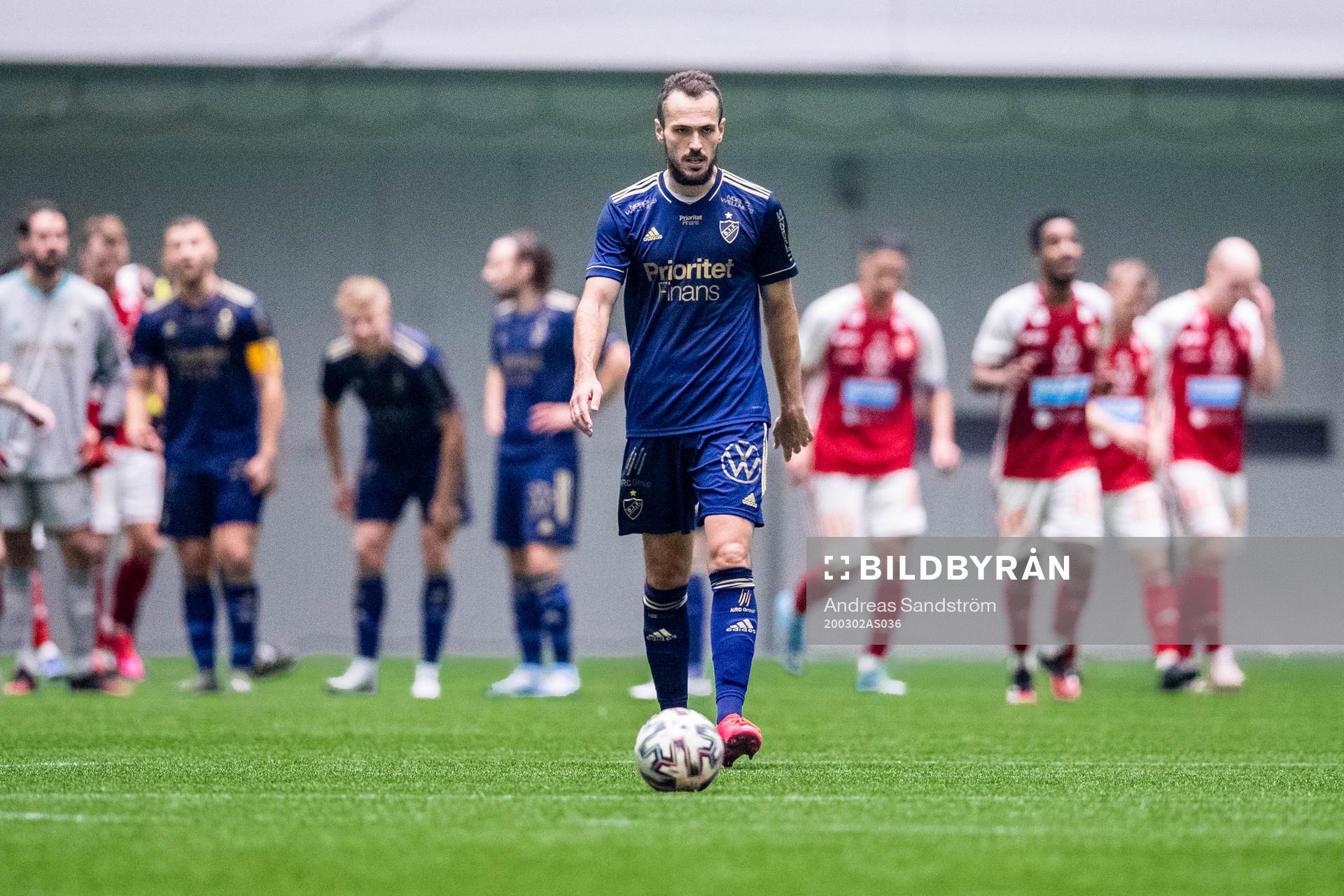 Djurgårdens Emir Kujovic deppar