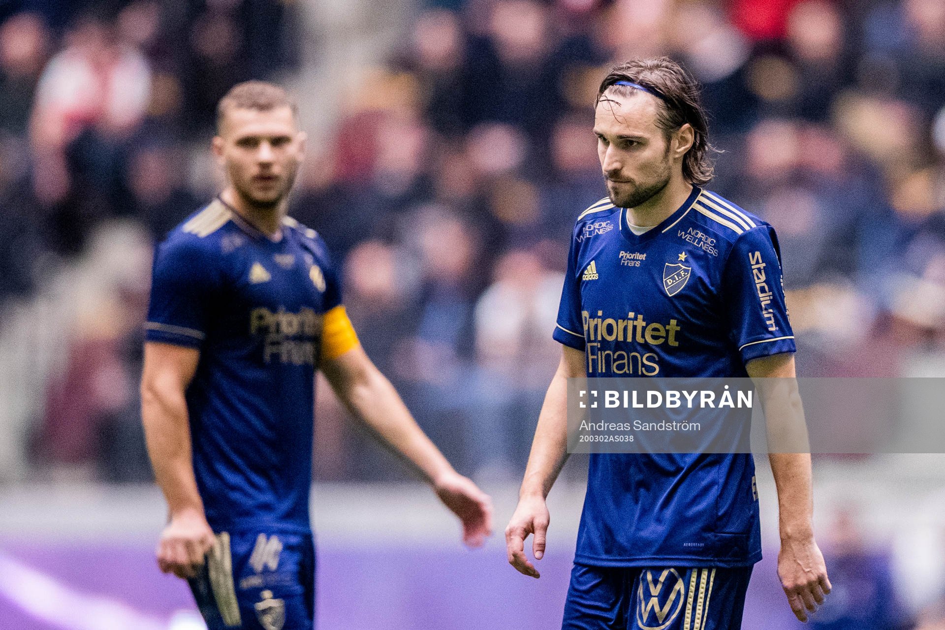 Djurgårdens Kevin Walker deppar
