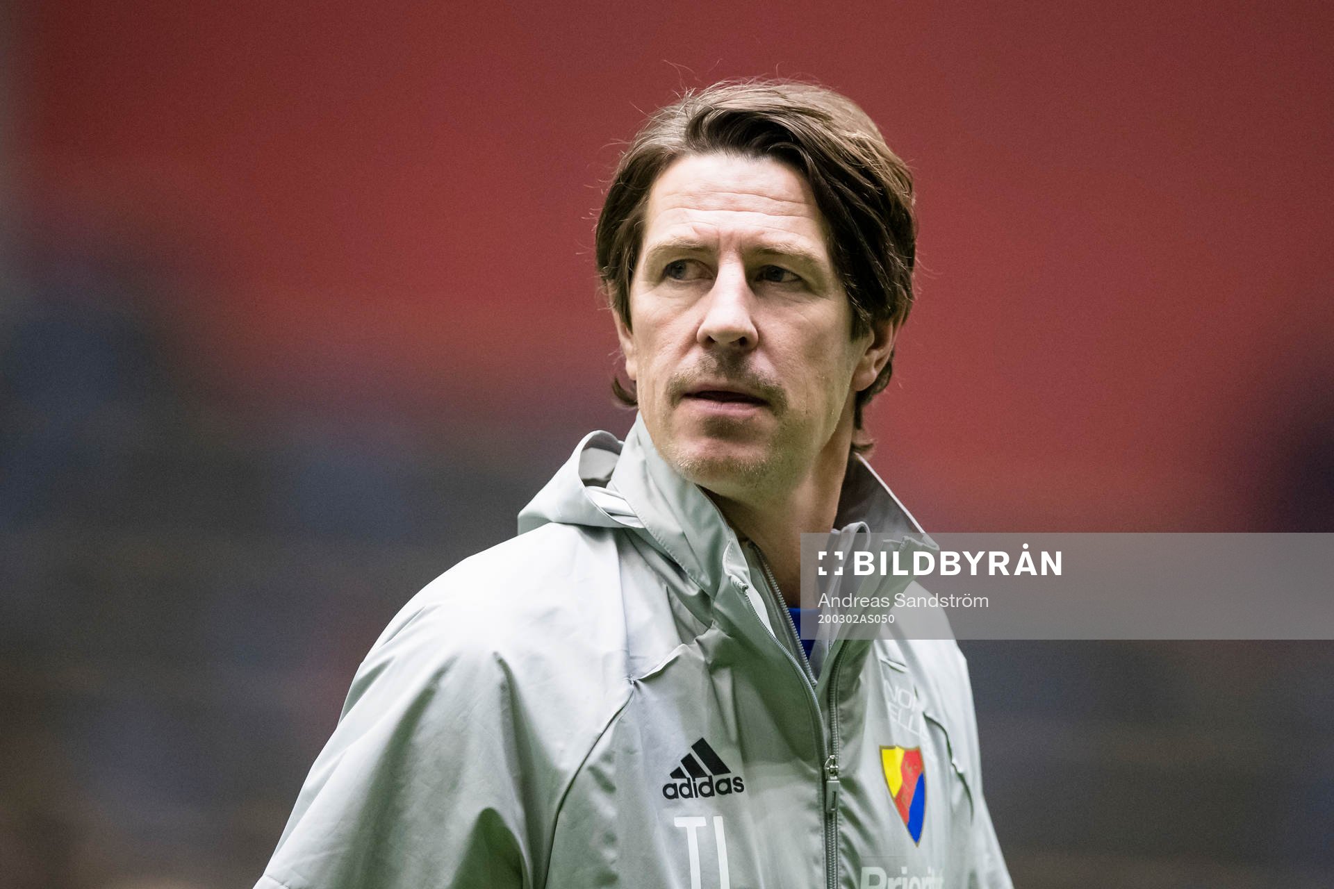 Djurgårdens tränare Thomas Lagerlöf deppar