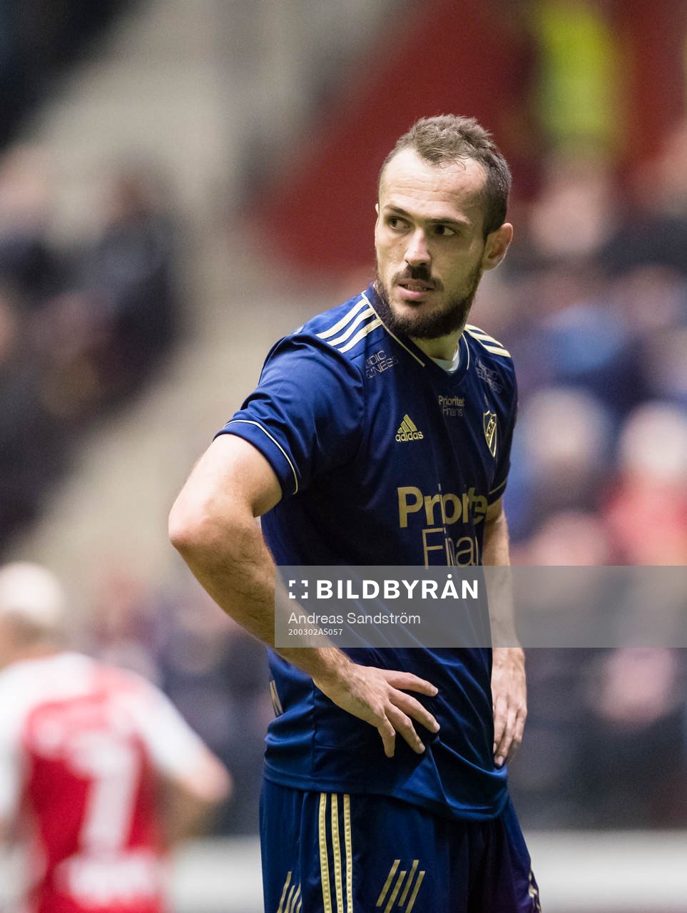 Djurgårdens Emir Kujovic deppar