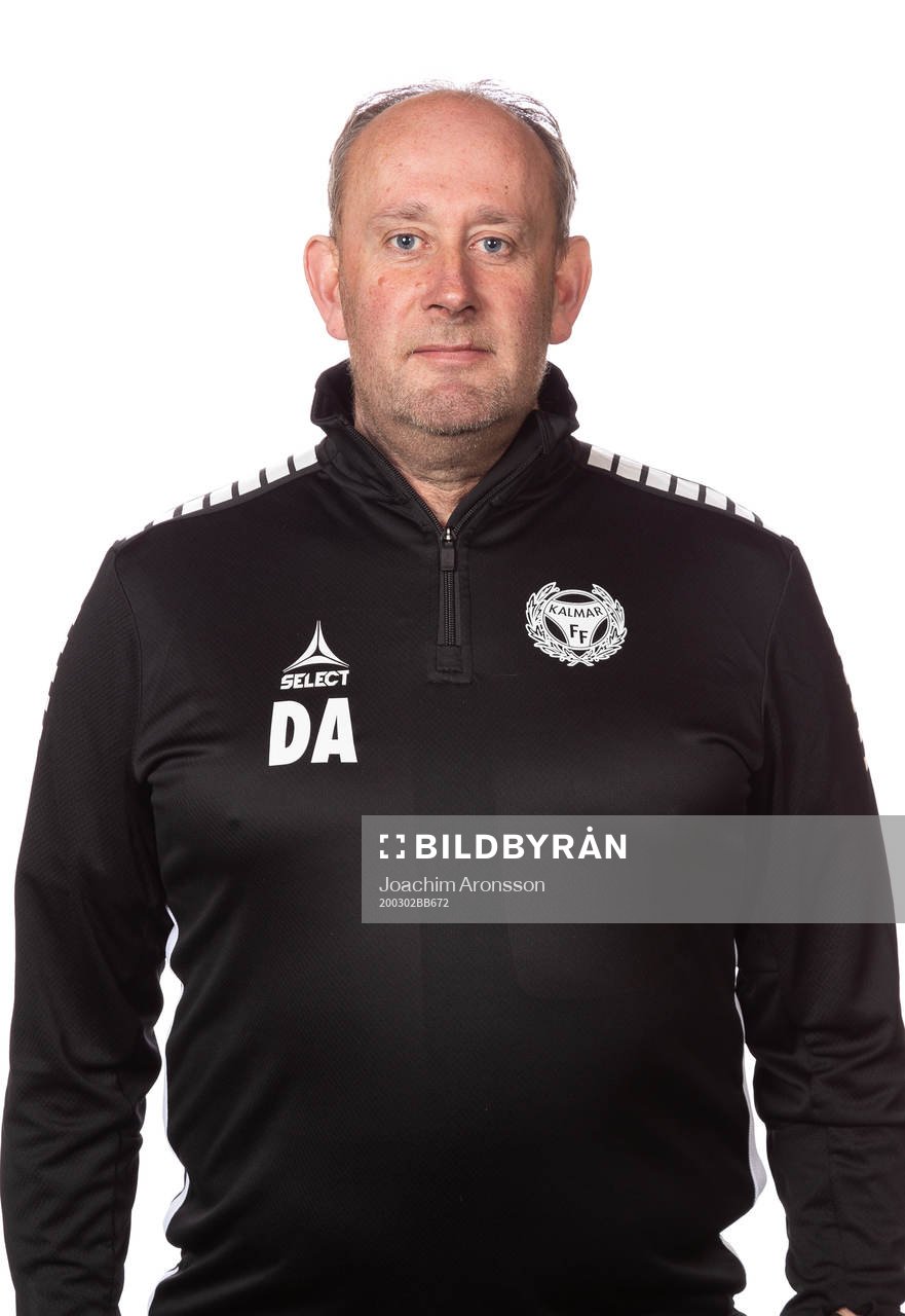 Kalmars målvaktstränare Donald Arvidsson