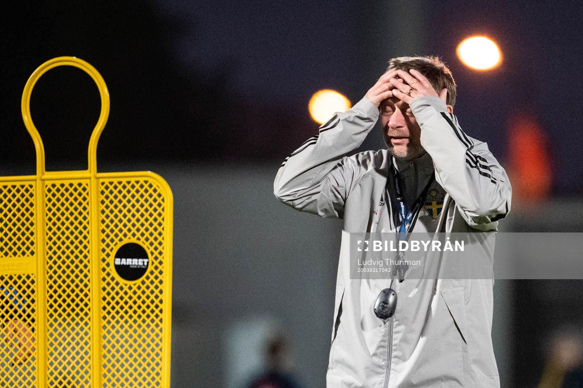 Peter Gerhardsson, head coach