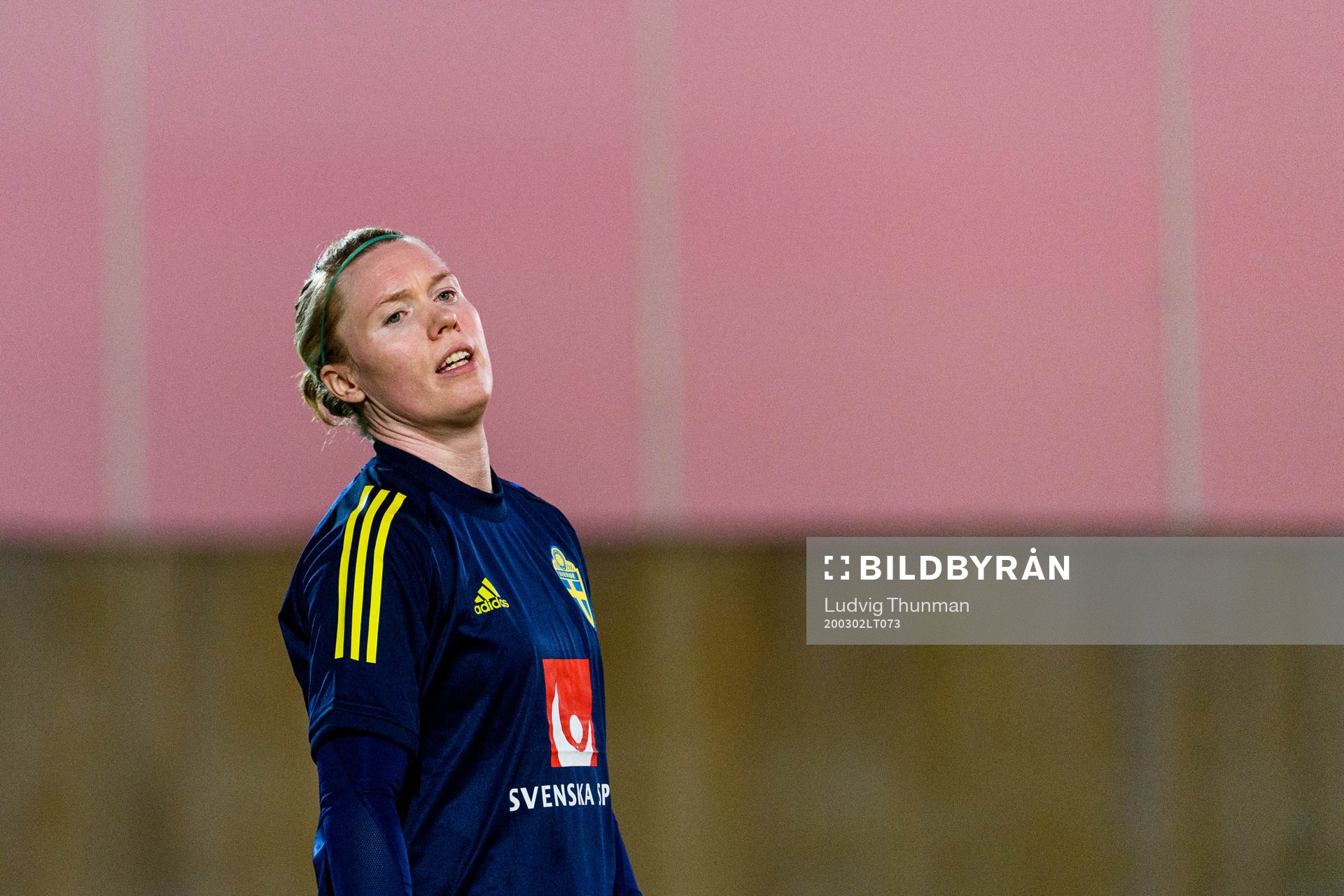 Goalkeeper Hedvig Lindahl