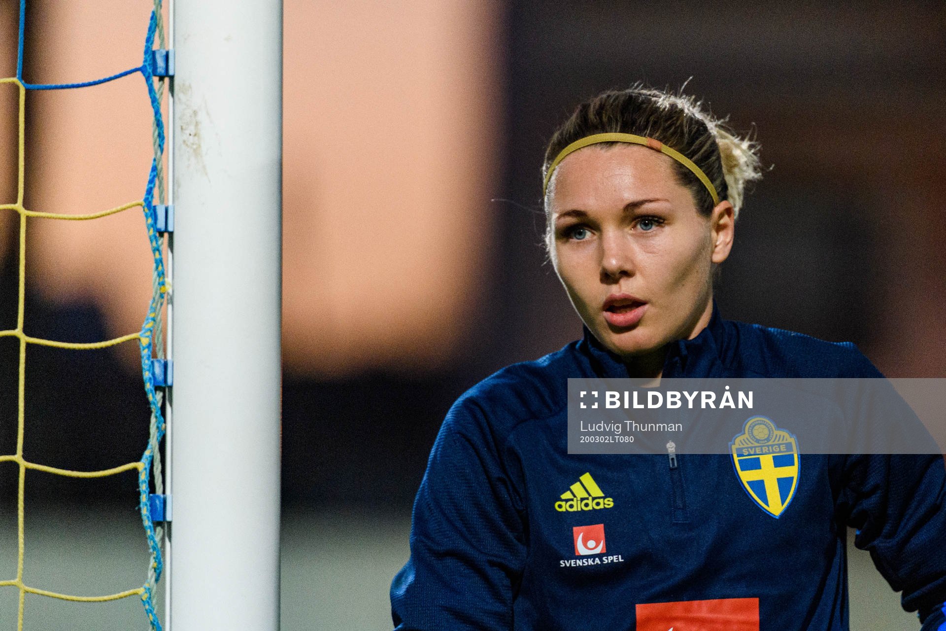 Goalkeeper Jennifer Falk