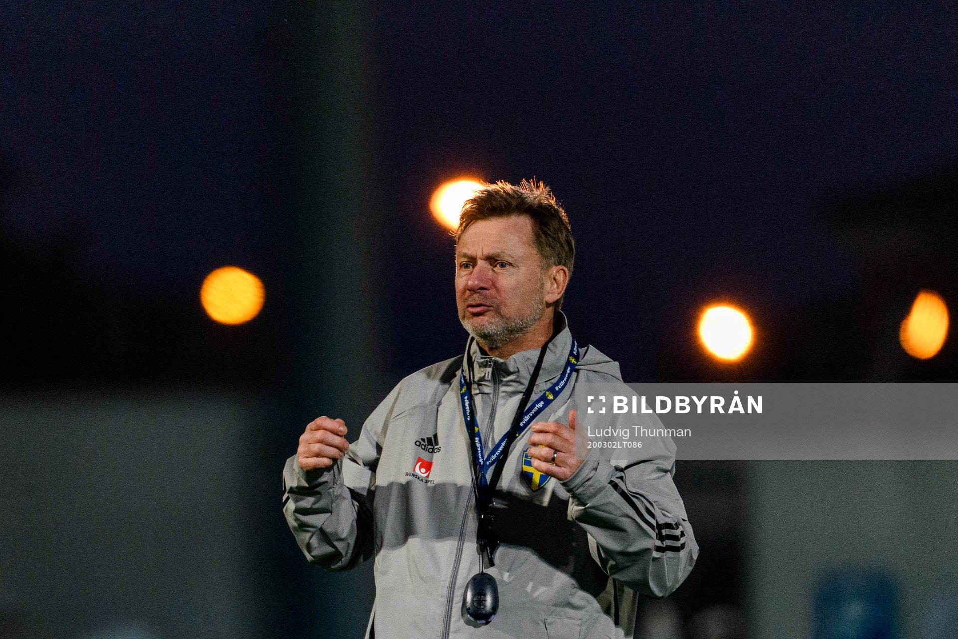 Peter Gerhardsson, head coach