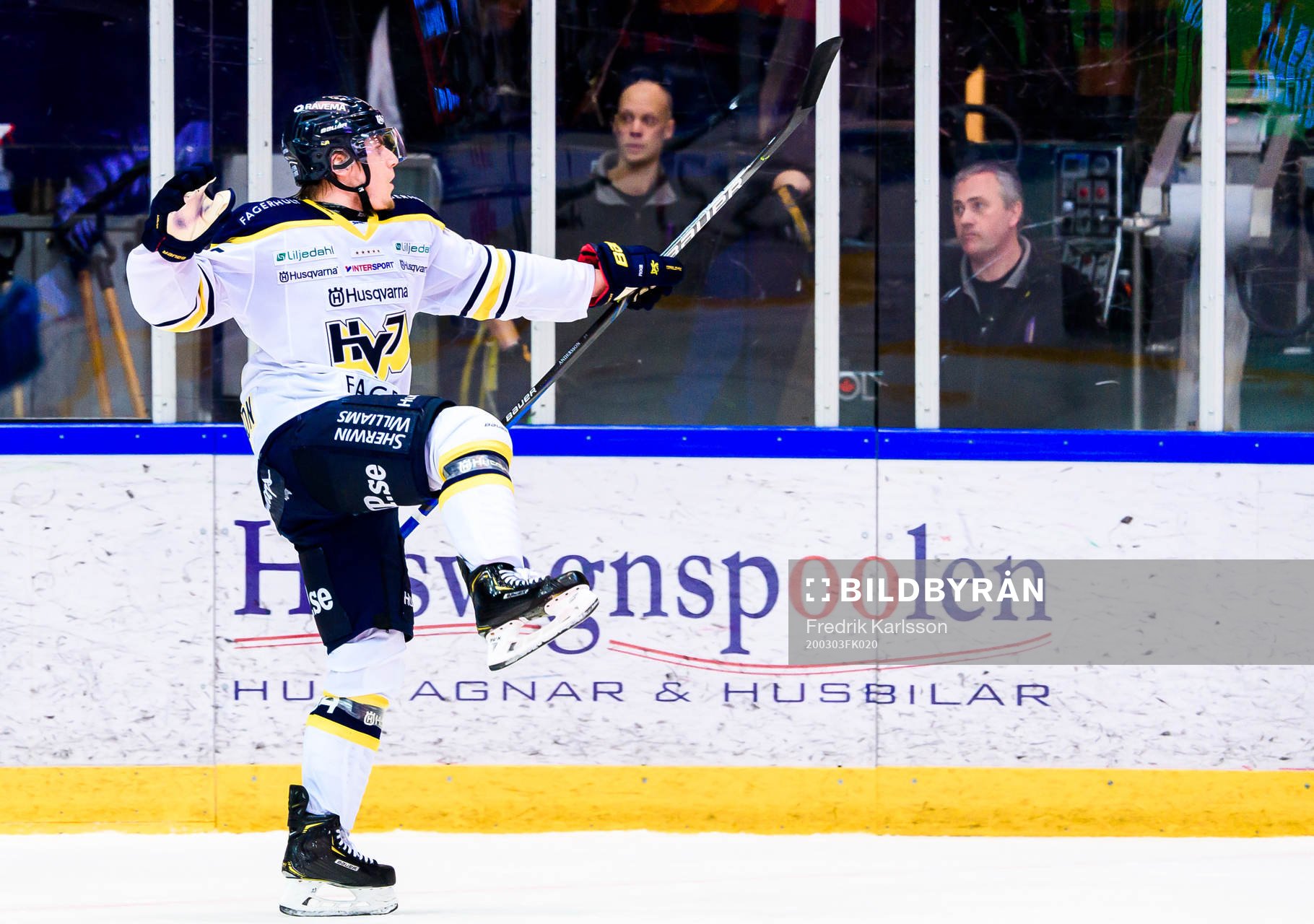 s Lias Andersson jublar