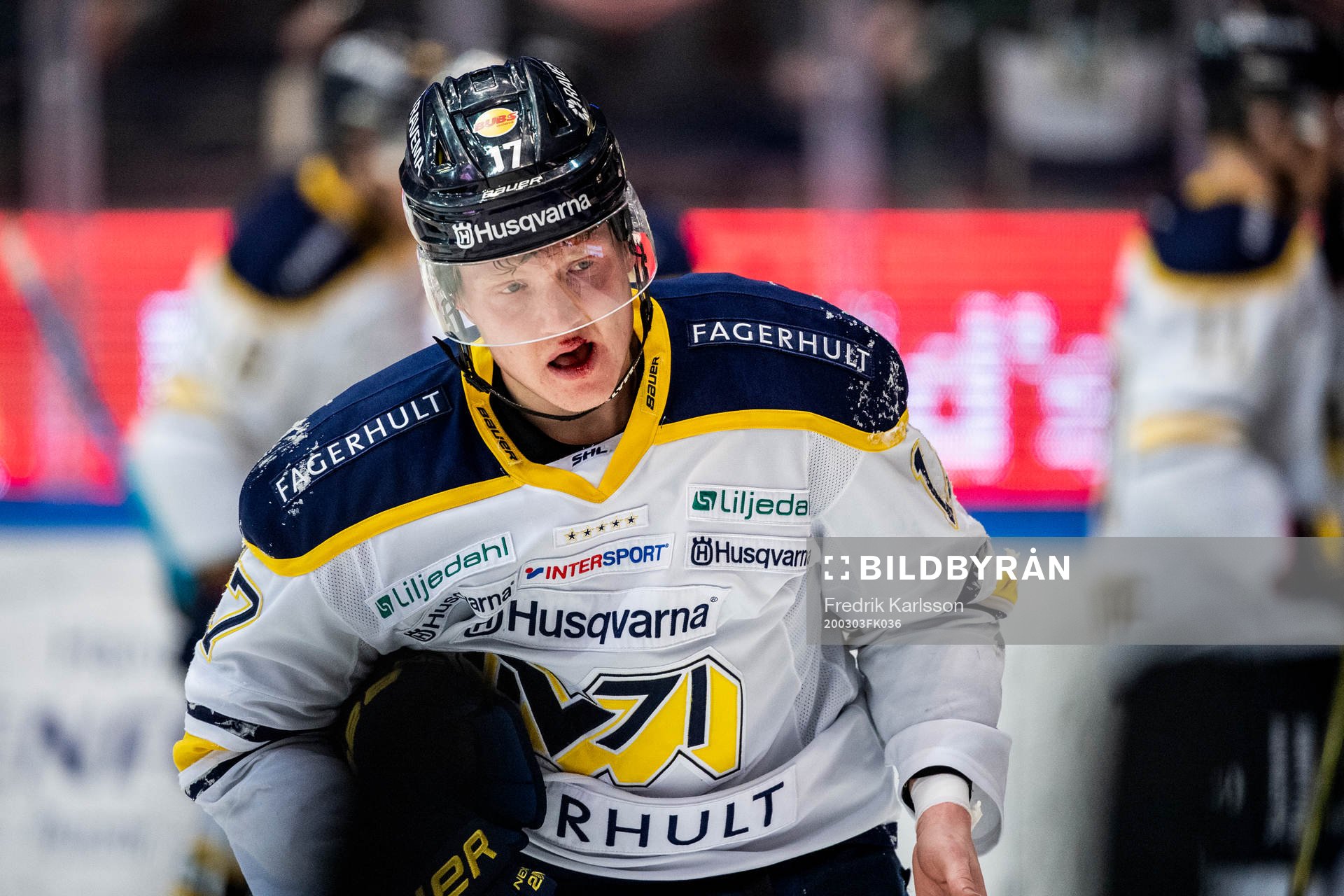 s Emil Johansson blöder