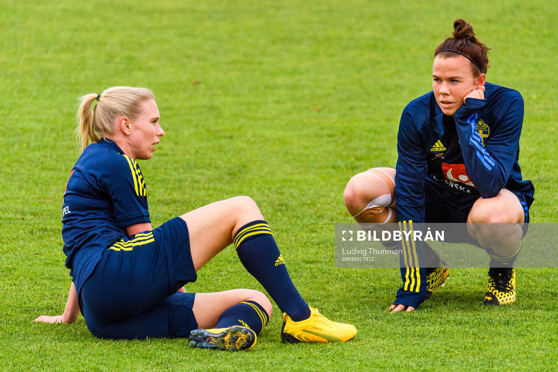 Jonna Andersson and Jessica Samuelsson