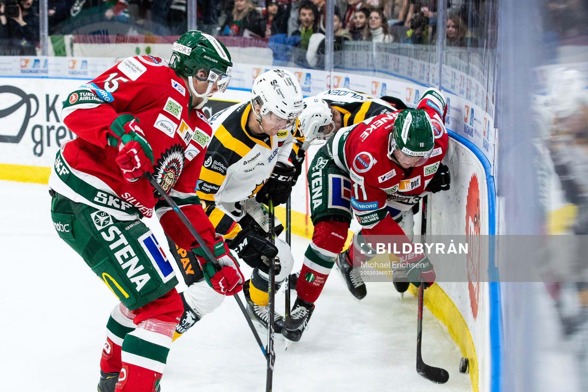 Skellefteås Filip Berglund och Frölundas Anders Grönlund