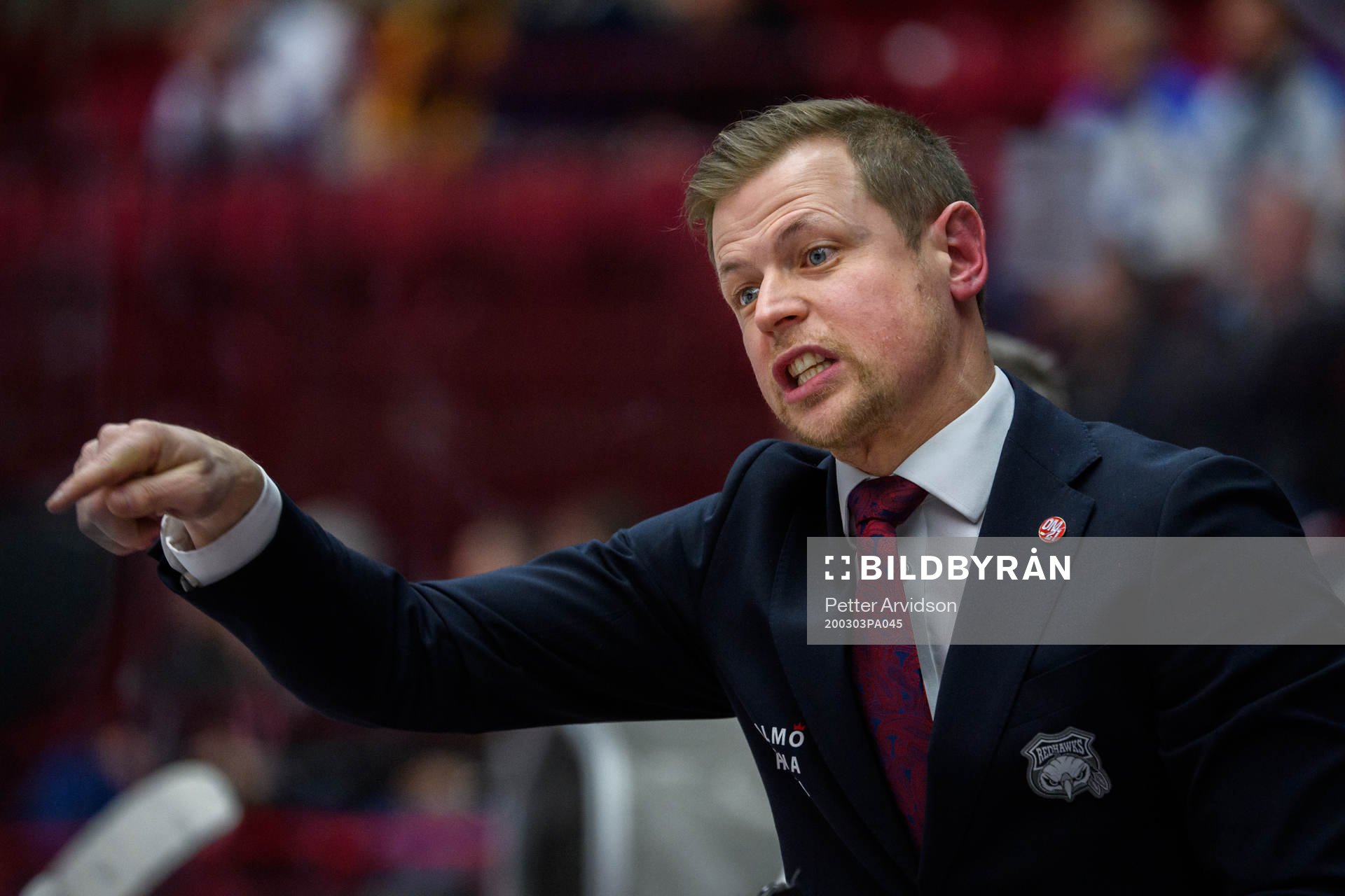 Malmö Redhawks assisterande tränare Martin Filander