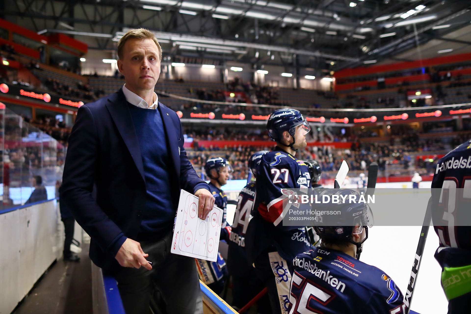 Linköpings tränare Bert Robertsson