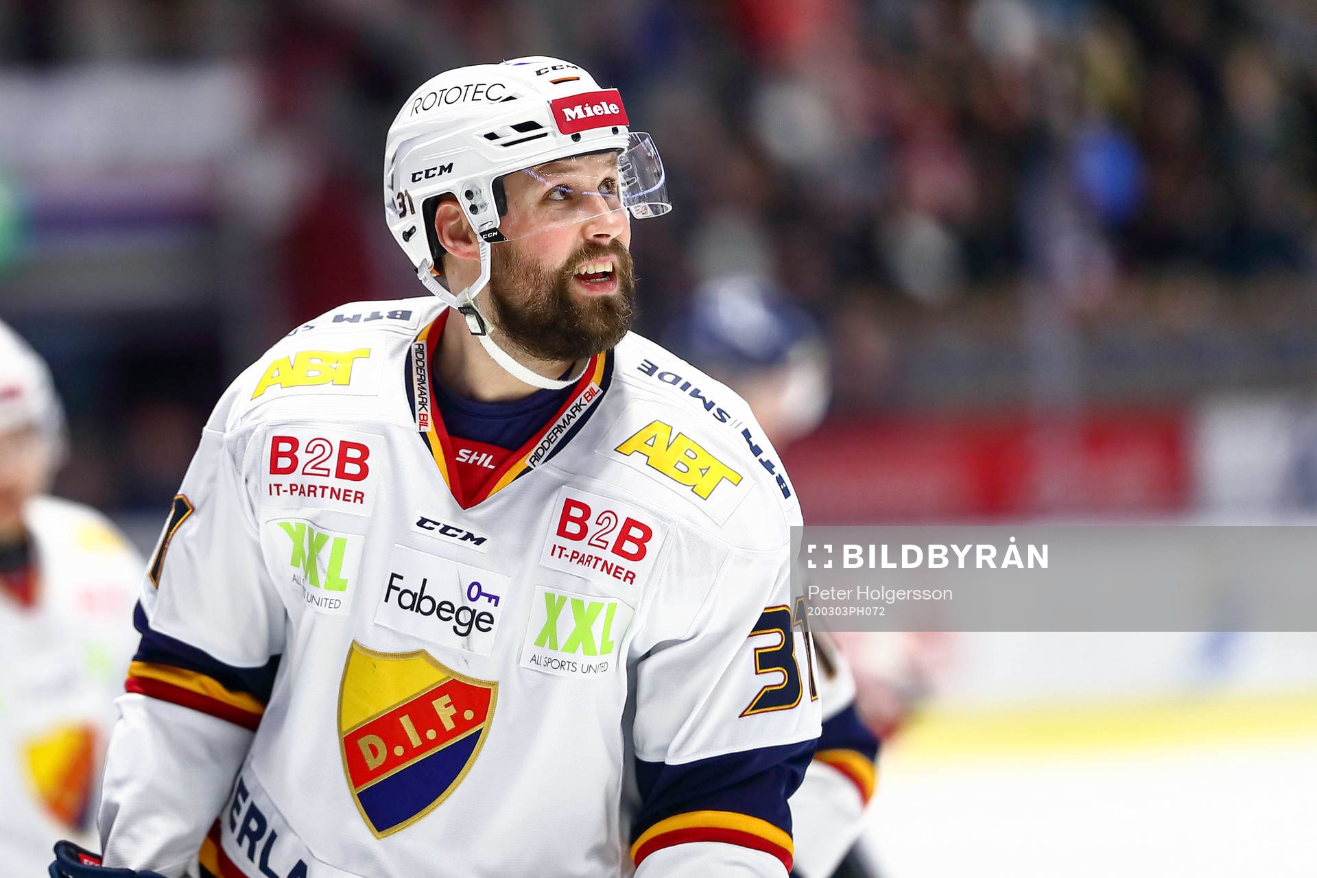 Djurgårdens Dick Axelsson jublar