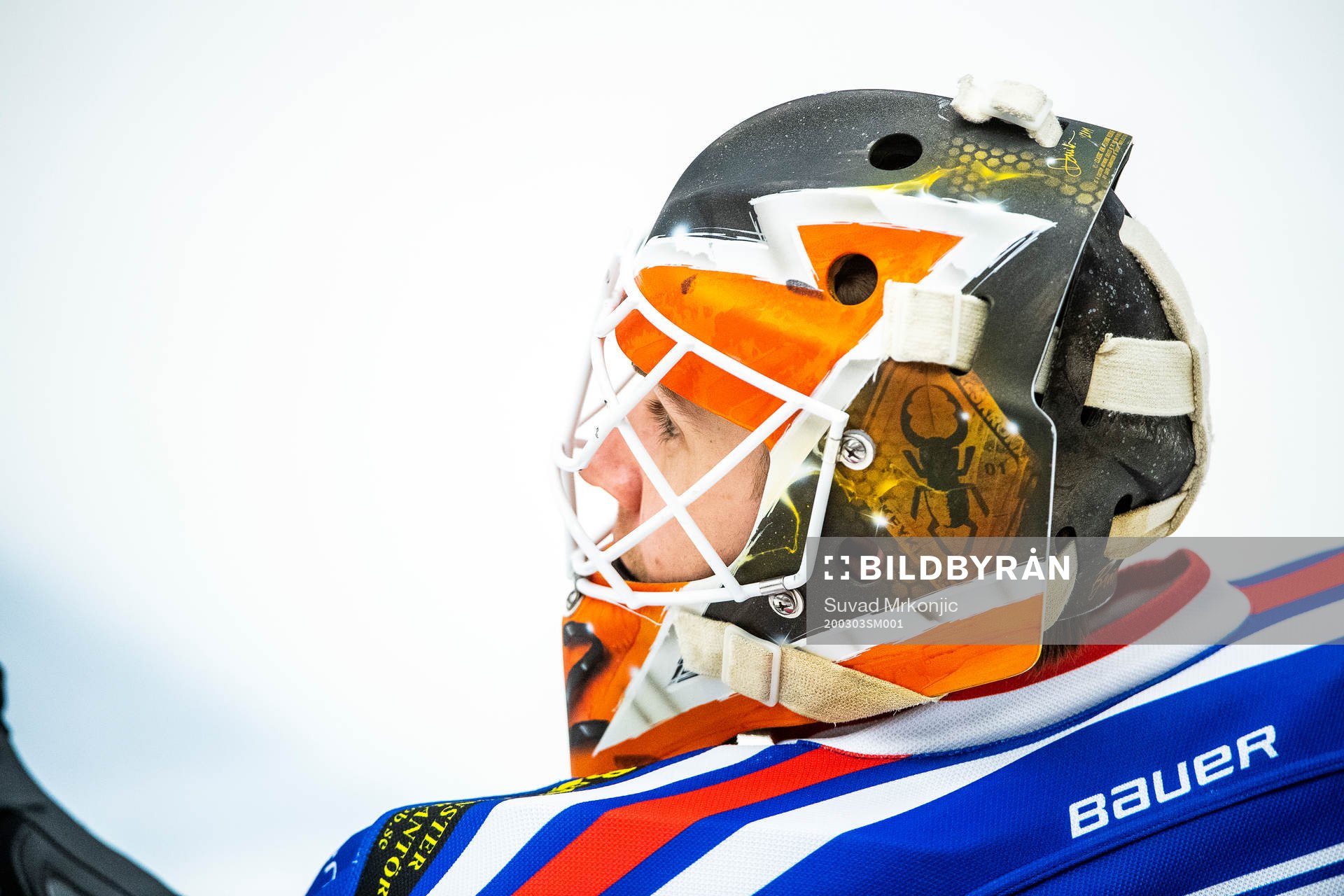 Oskarshamns målvakt Marcus Hellgren