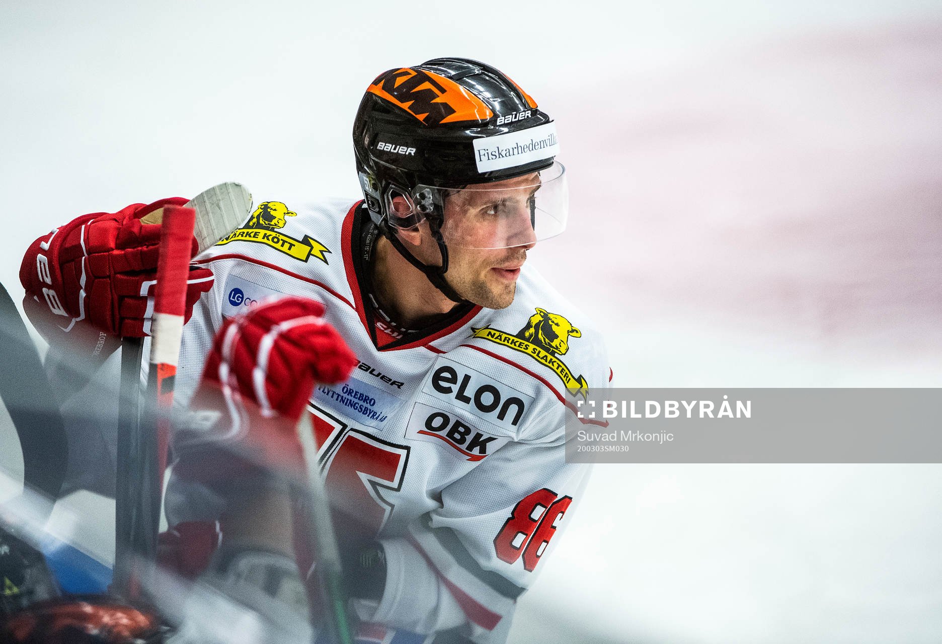 Örebros Mathias Bromé deppar