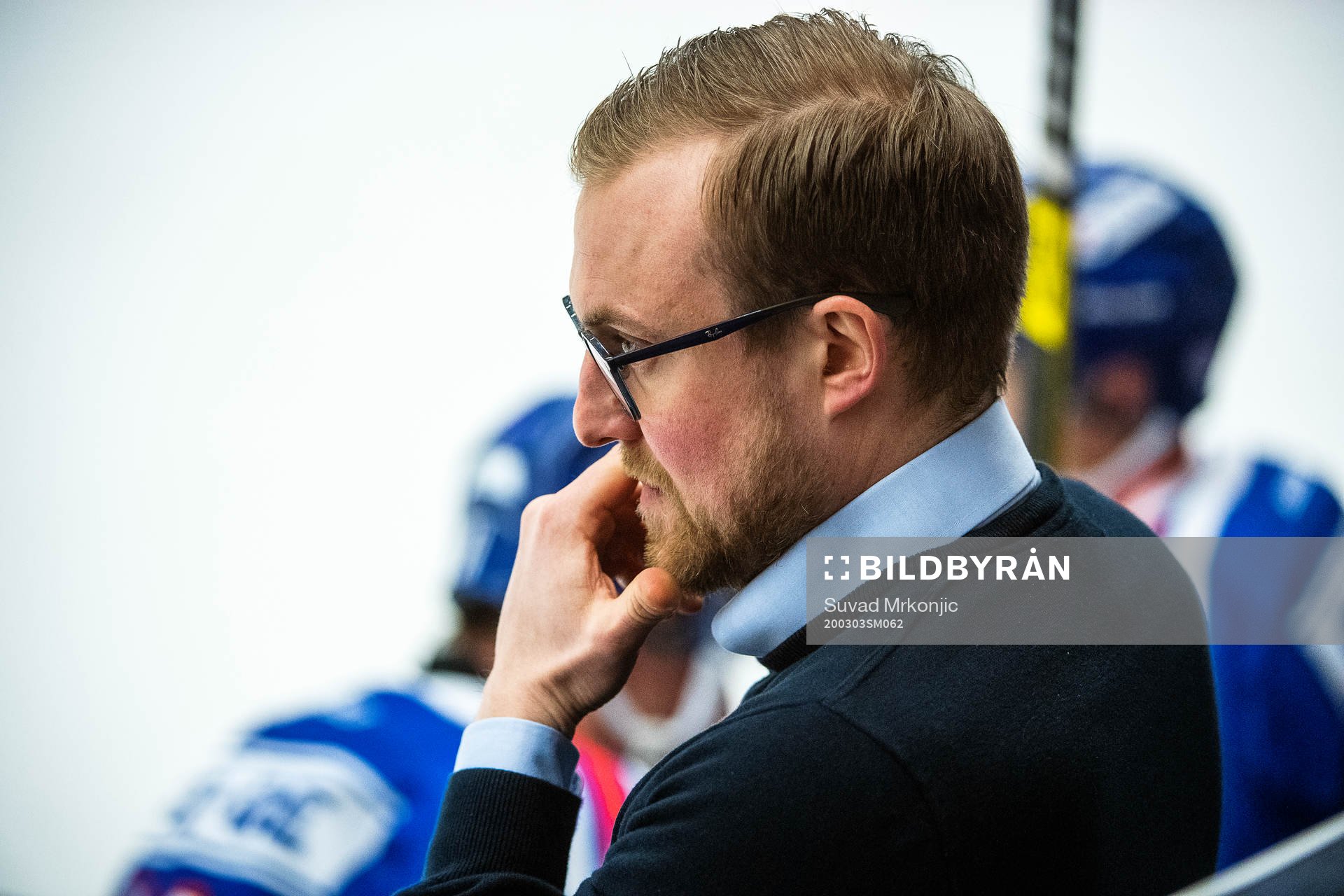 Oskarshamns assisterande tränare Jeff Jakobs deppar