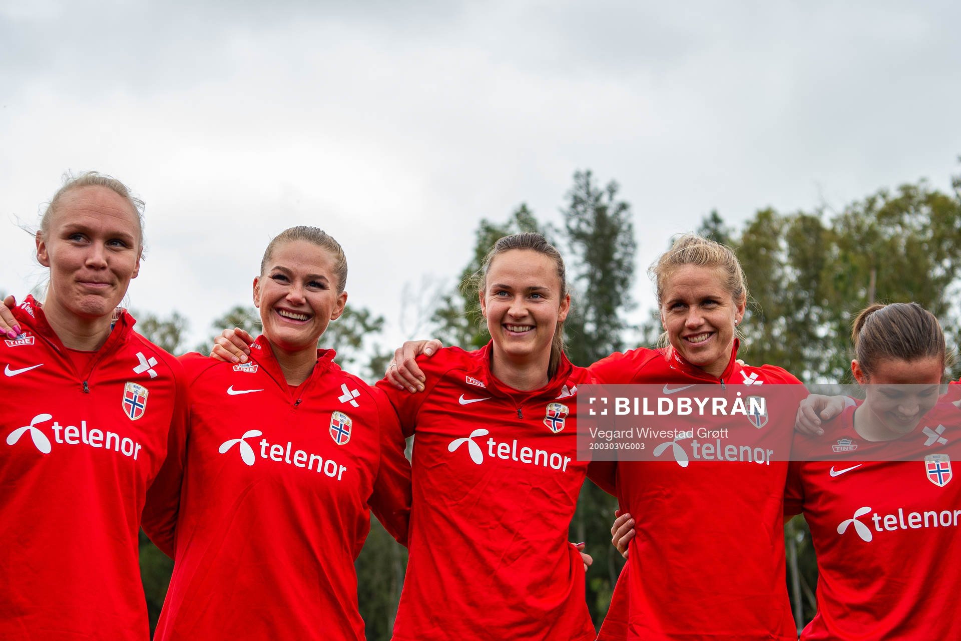 Maria Thorisdottir, Lisa-Marie Karlseng Utland, Caroline