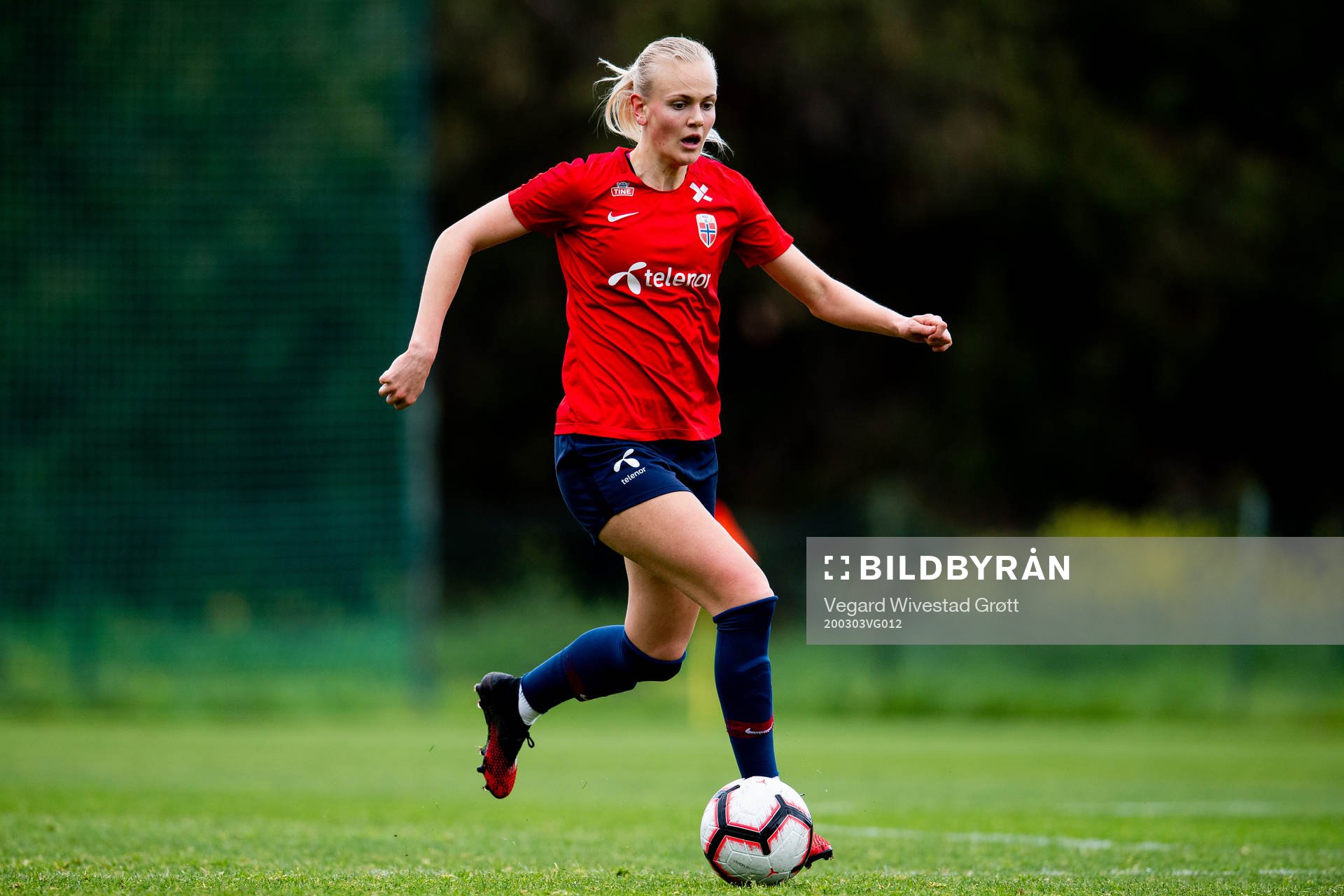 Karina Sævik of the Norwegian women’s national football