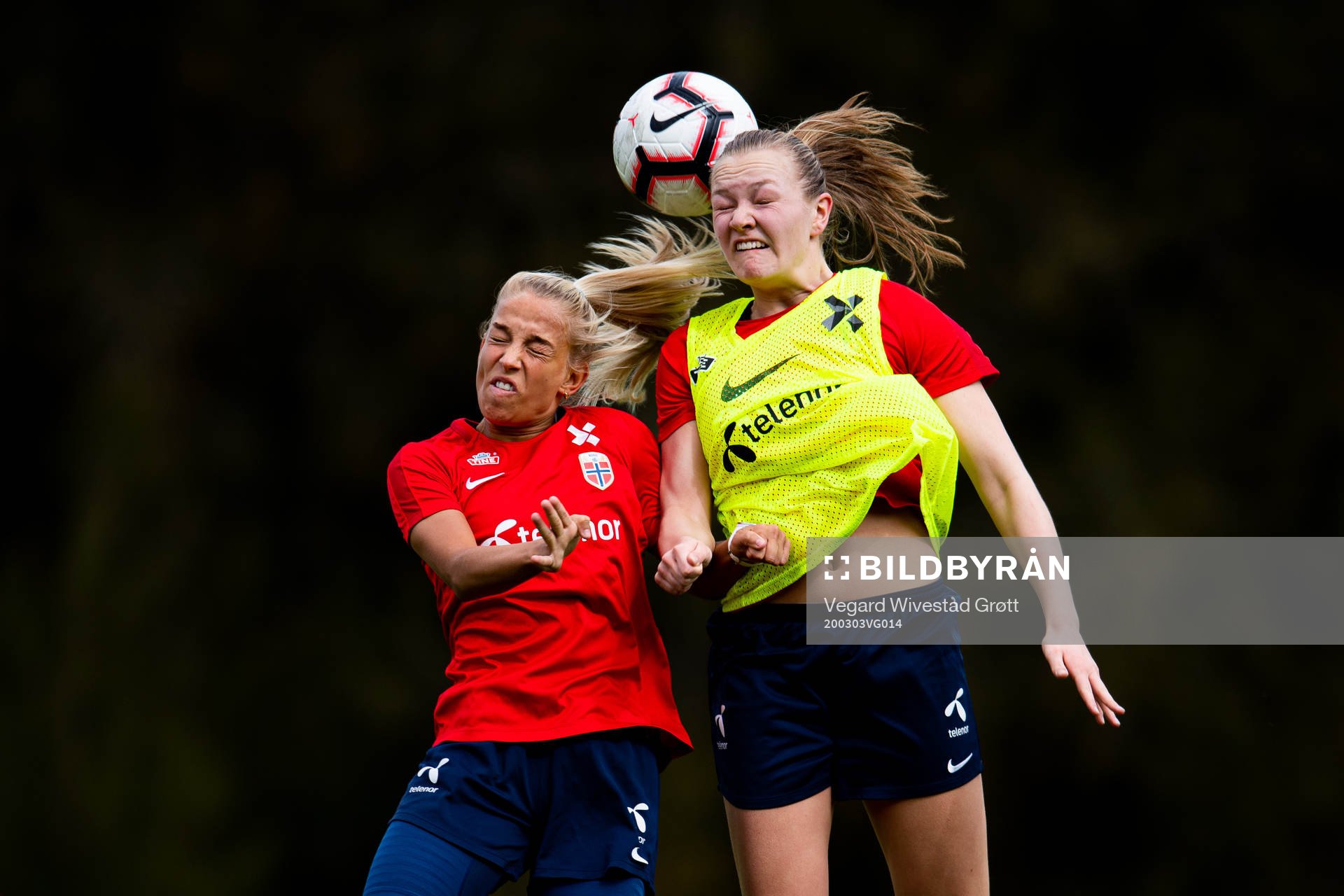 Rikke Bogetveit Nygard and Frida Leonhardsen Maanum of the