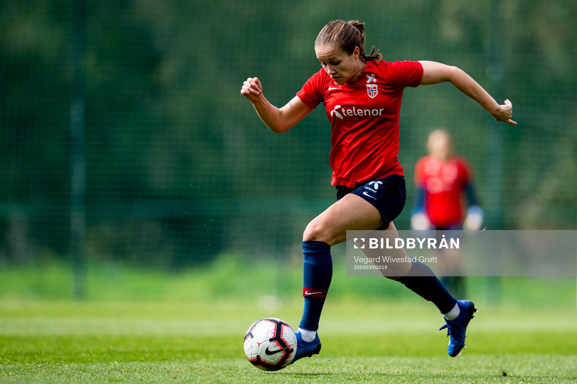 Guro Reiten of the Norwegian women’s national football