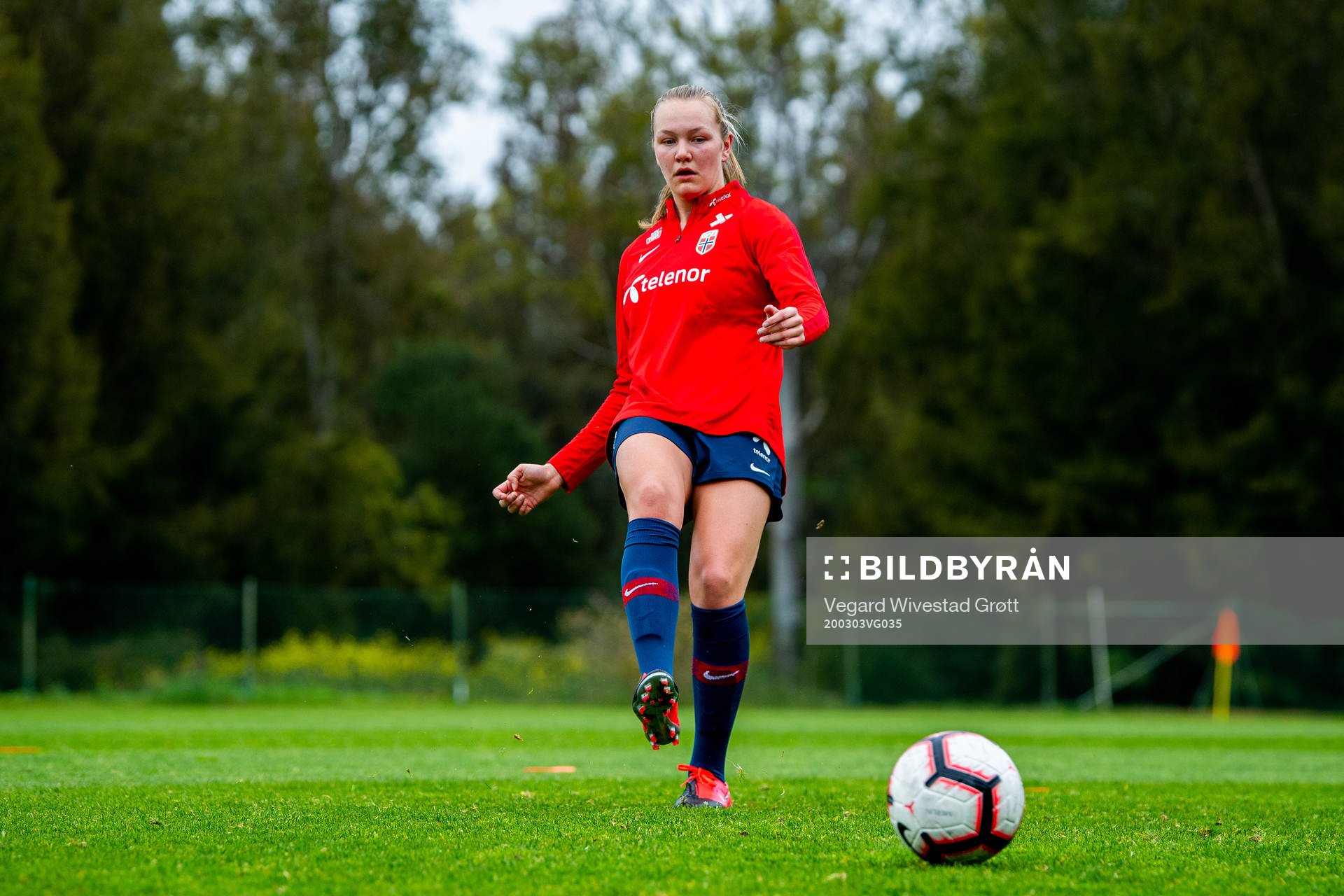 Frida Leonhardsen Maanum of the Norwegian women’s