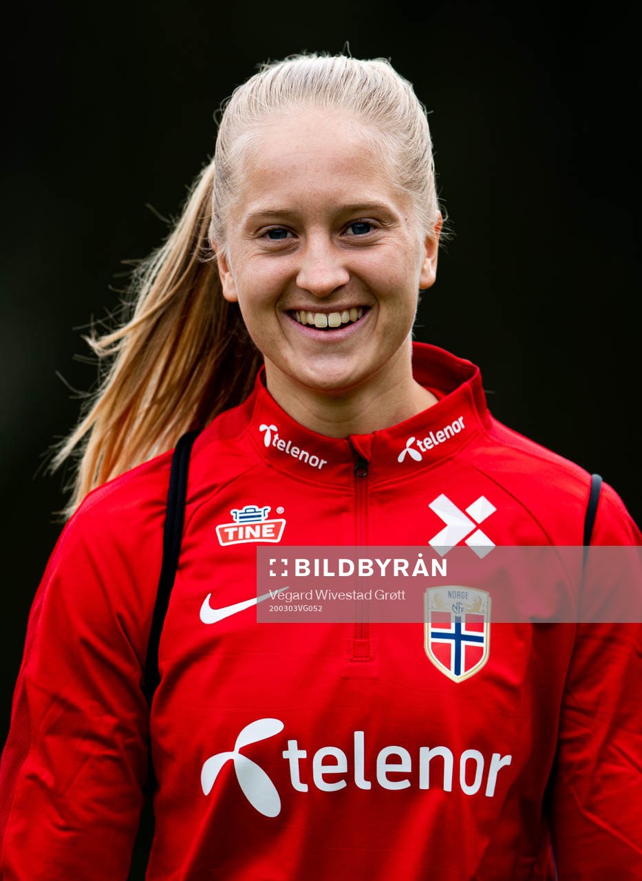 Amalie Eikeland of the Norwegian women’s national