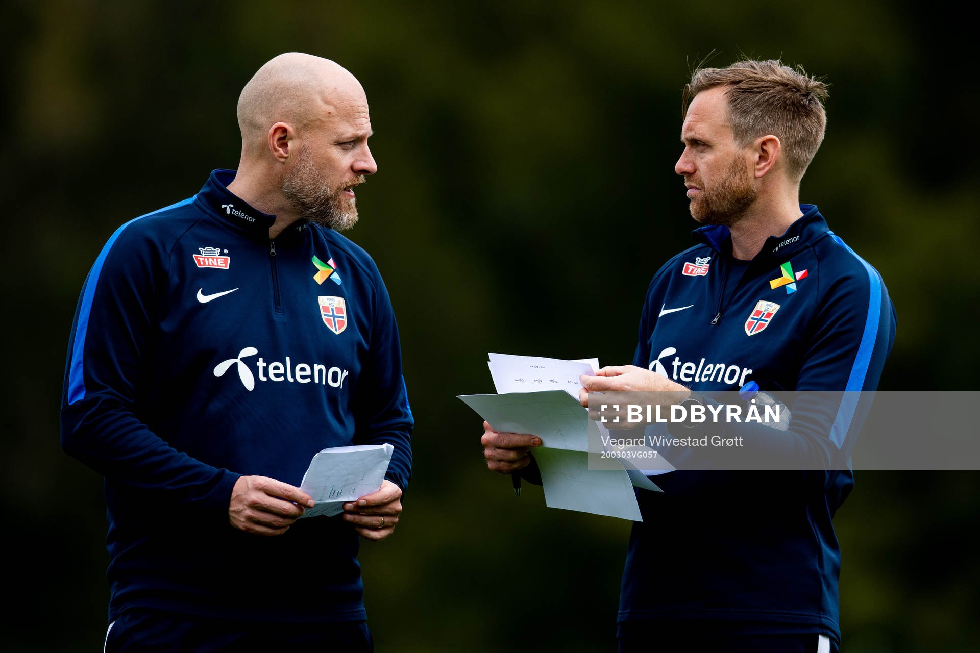Anders Jacobson, assistant coach, and Martin Sjögren, head