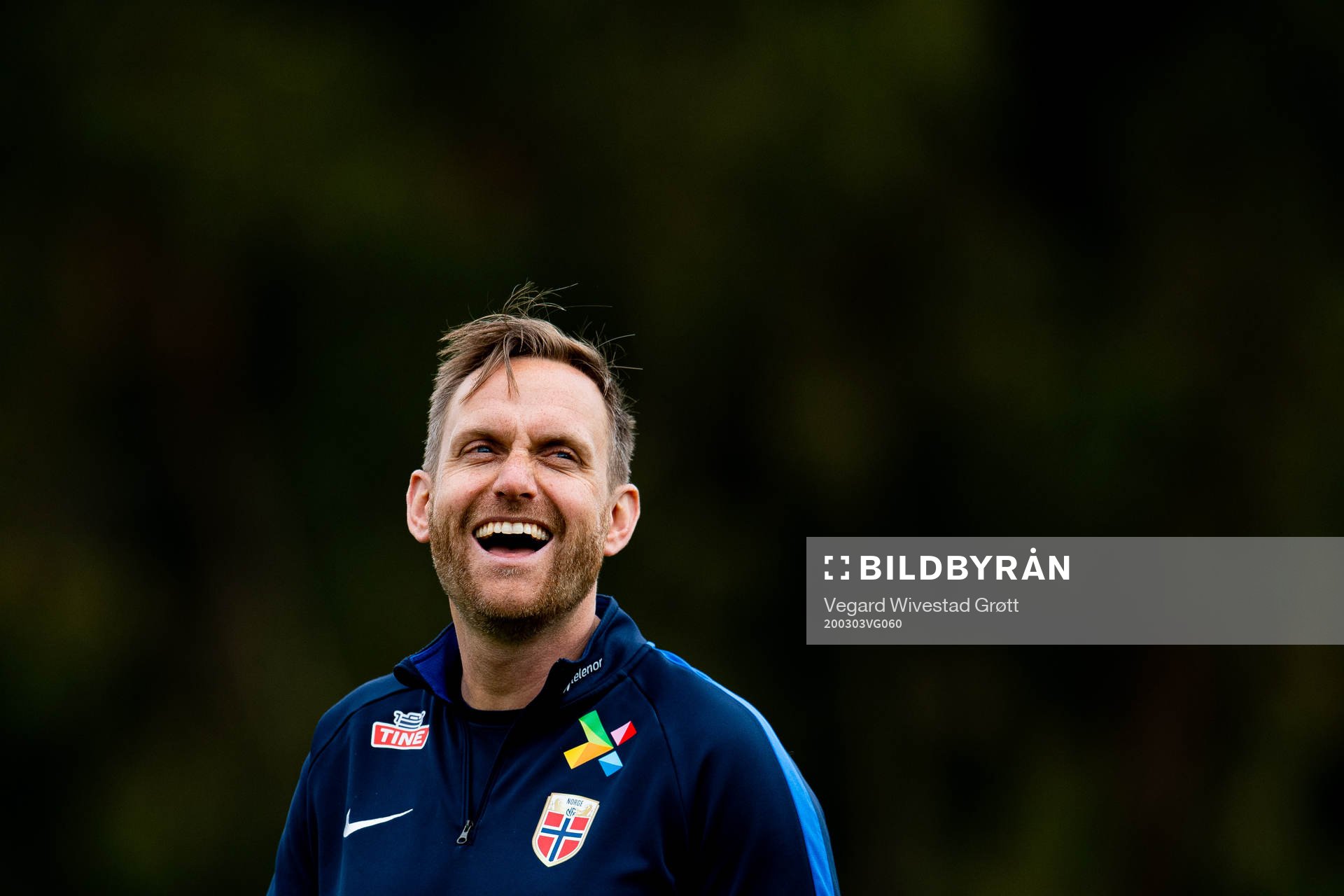 Martin Sjögren, head coach of Norway