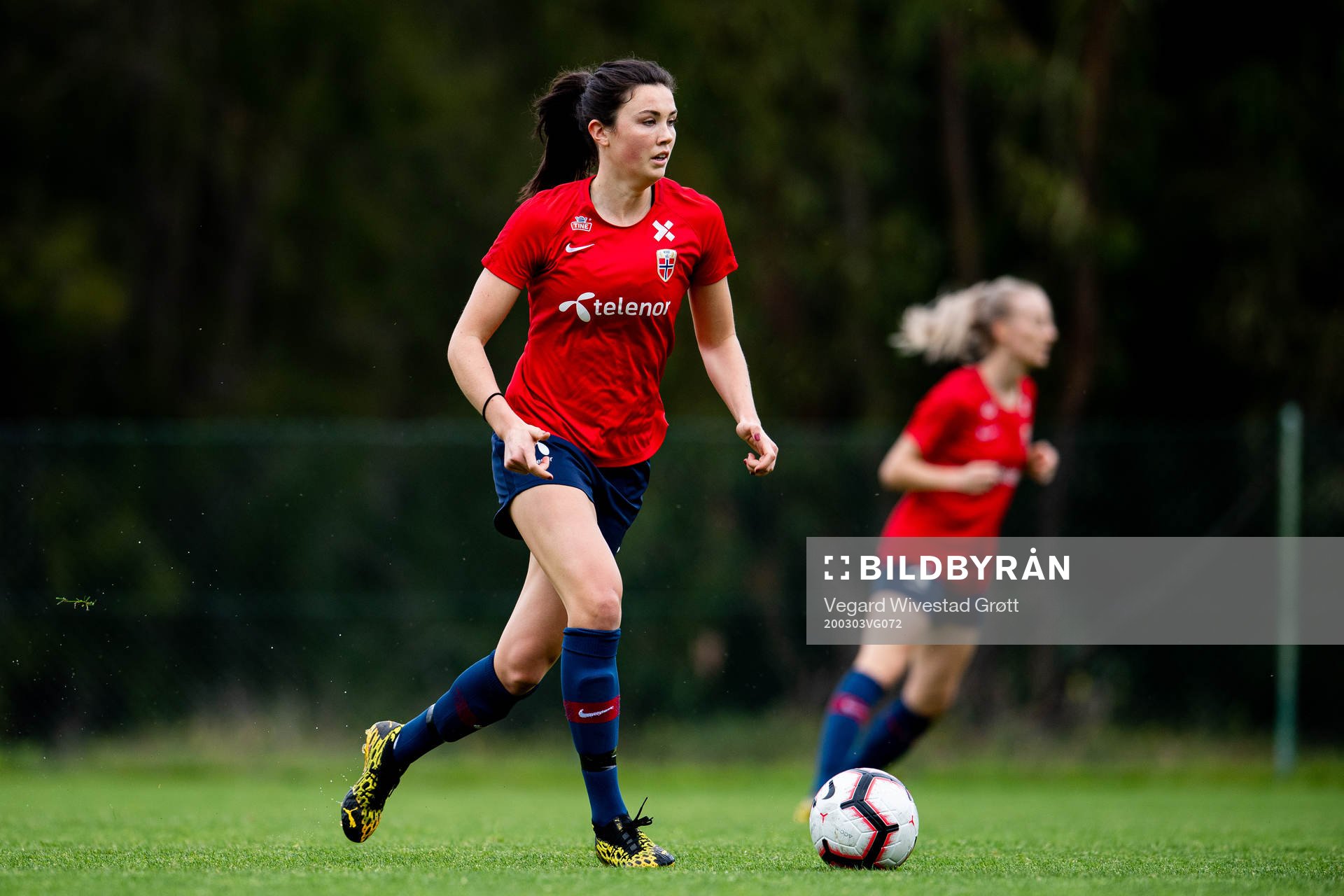 Ingrid Syrstad Engen of the Norwegian women’s national