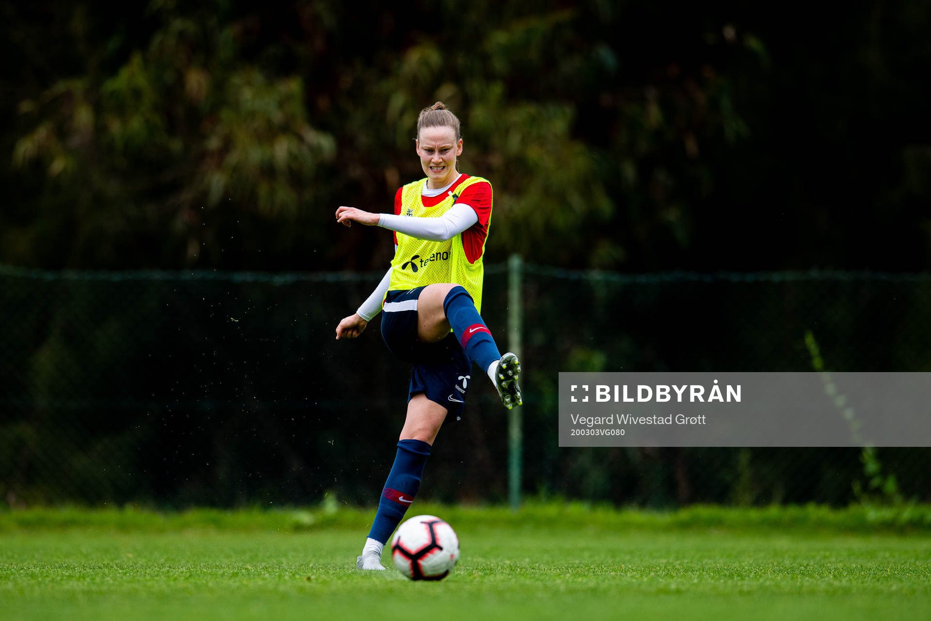 Stine Reinås of the Norwegian women’s national football