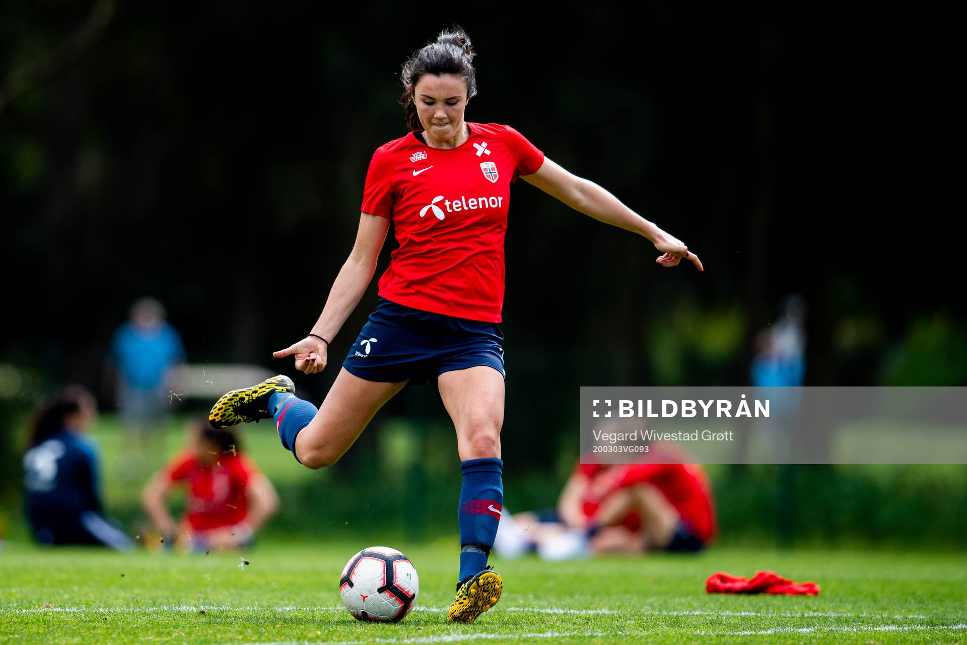 Ingrid Syrstad Engen of the Norwegian women’s national