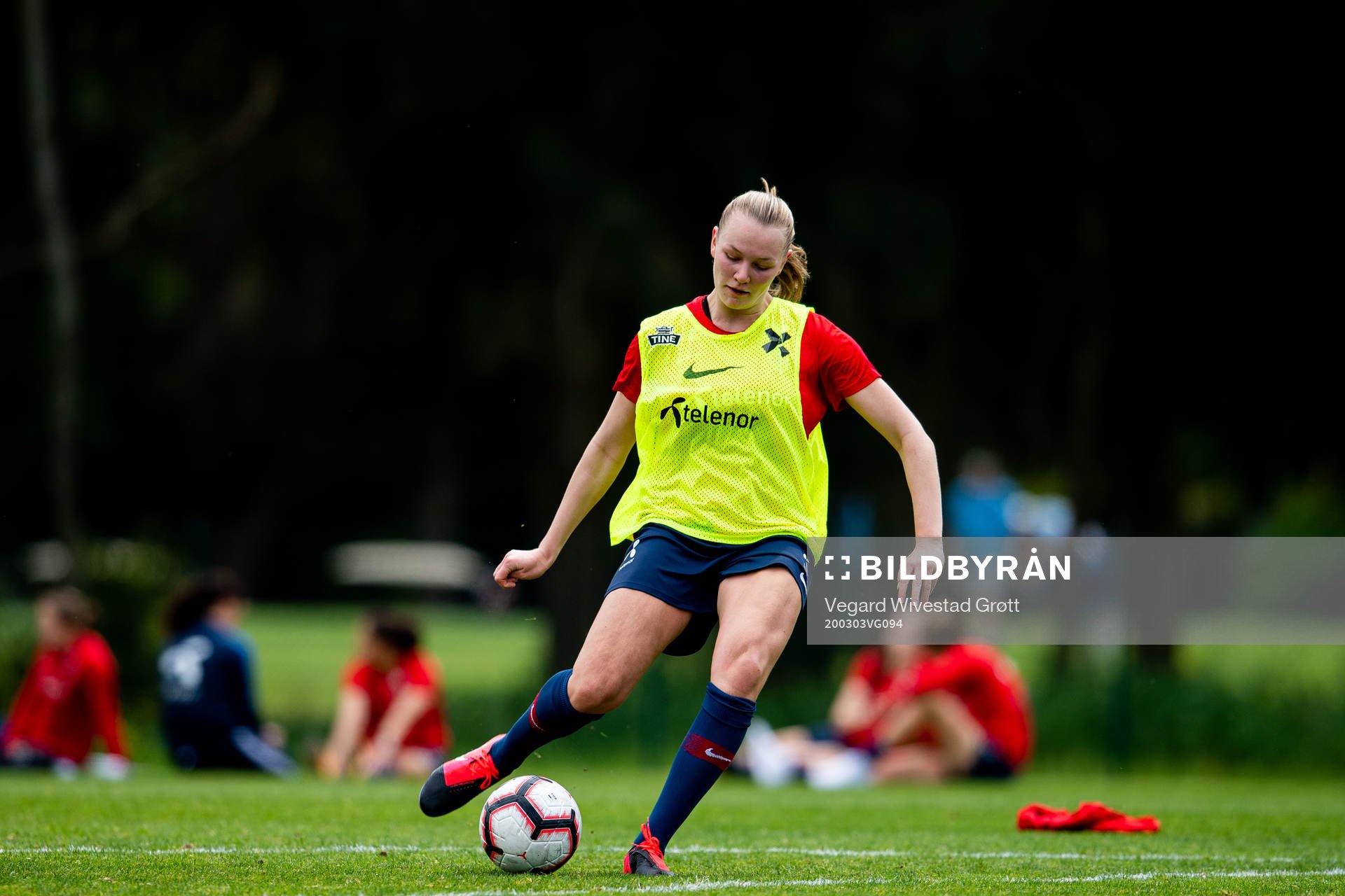 Frida Leonhardsen Maanum of the Norwegian women’s
