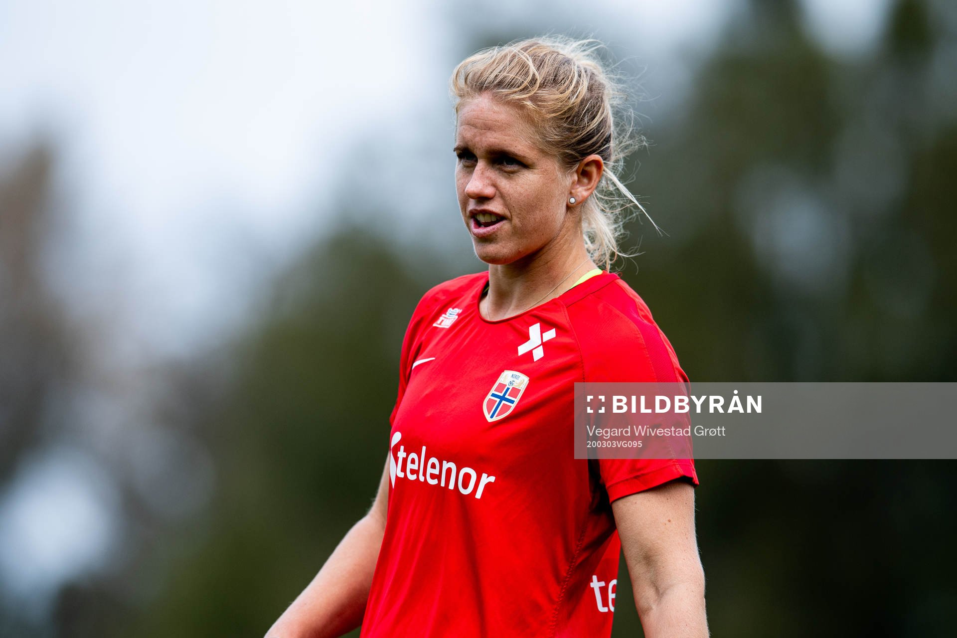 Elise Thorsnes of the Norwegian women’s national football