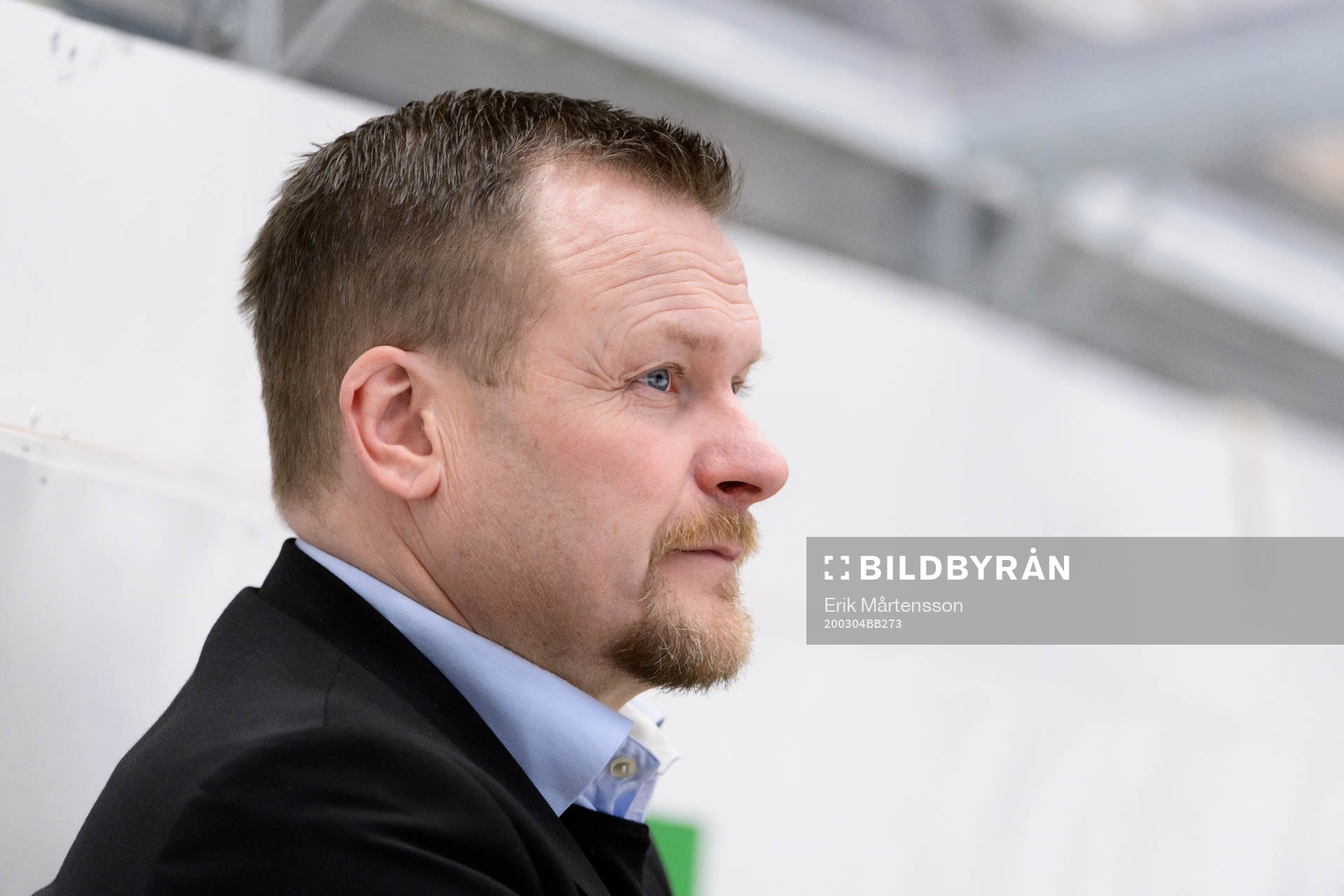 Björklövens tränare Joakim Fagervall