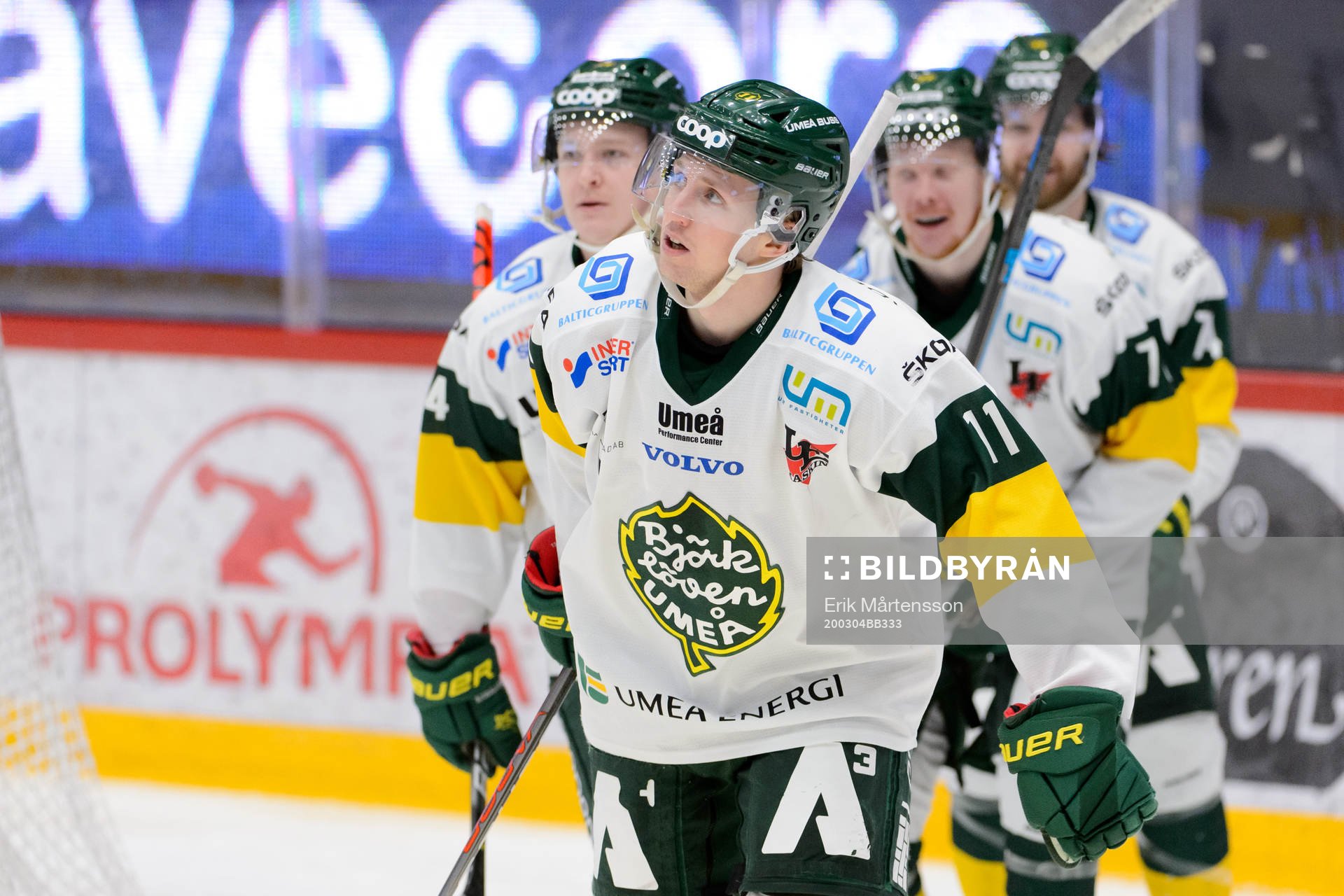 Björklövens William Eriksson jublar