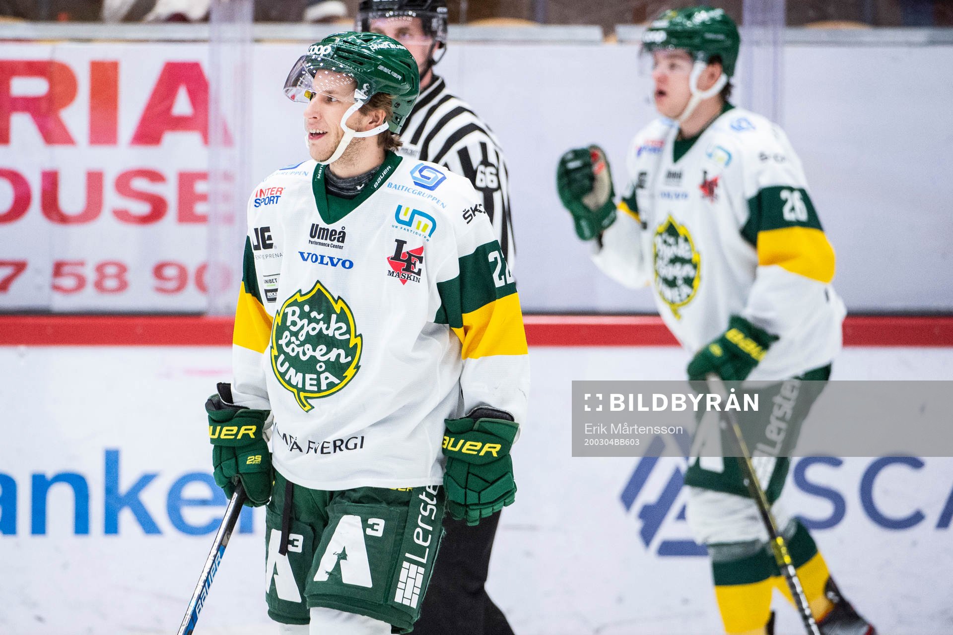Björklövens Fredric Weigel och Adam Plant