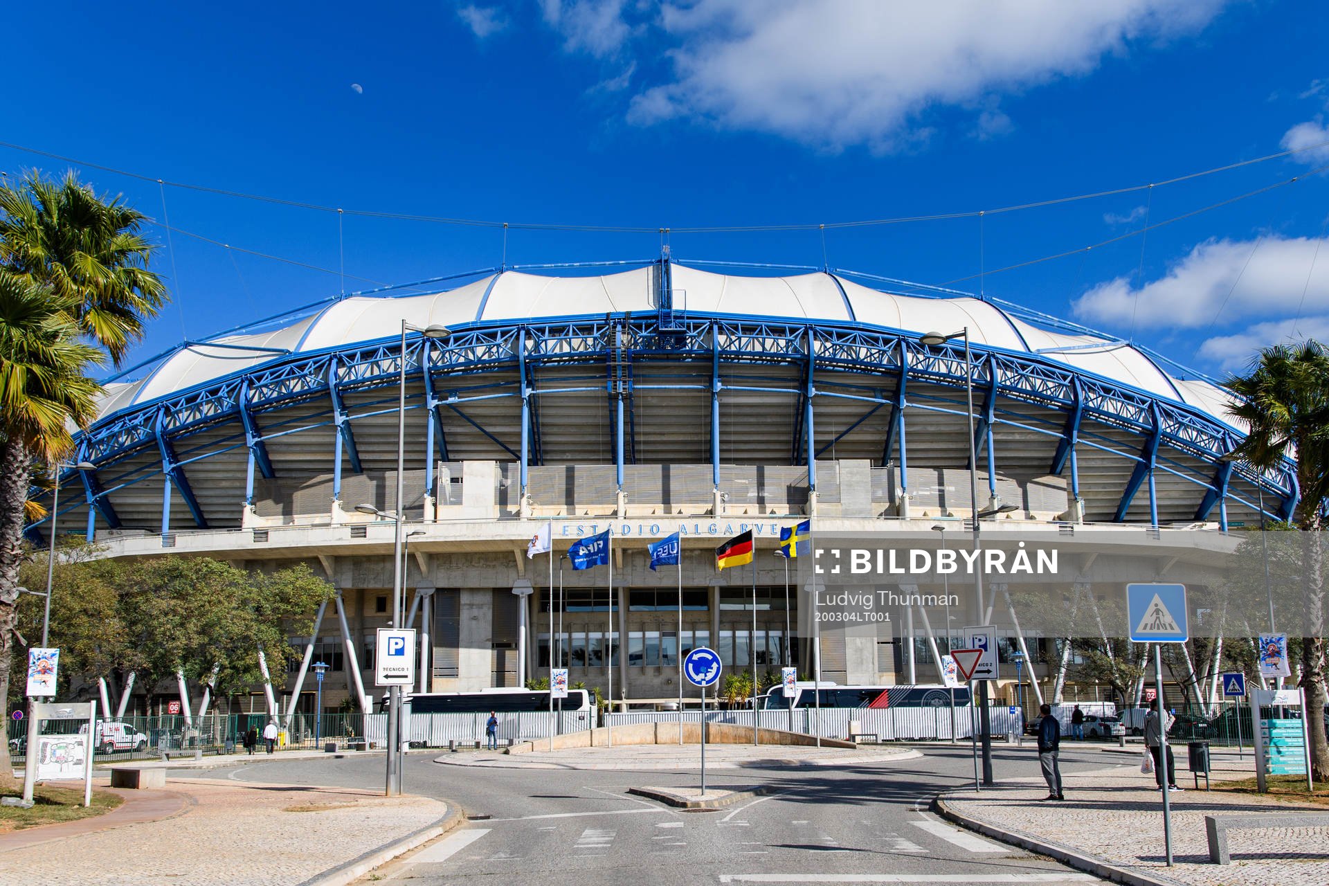 Exterior view of Estádio Algarve