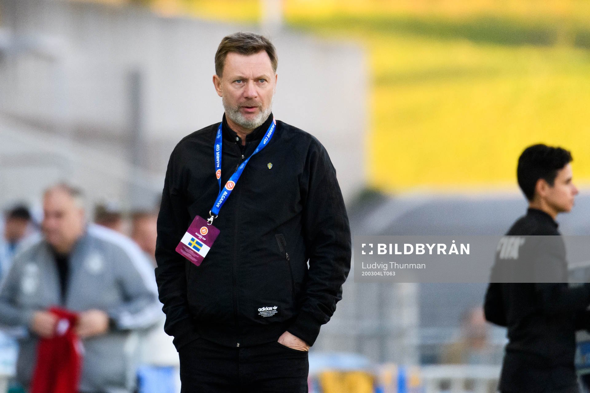 Peter Gerhardsson, head coach of Sweden