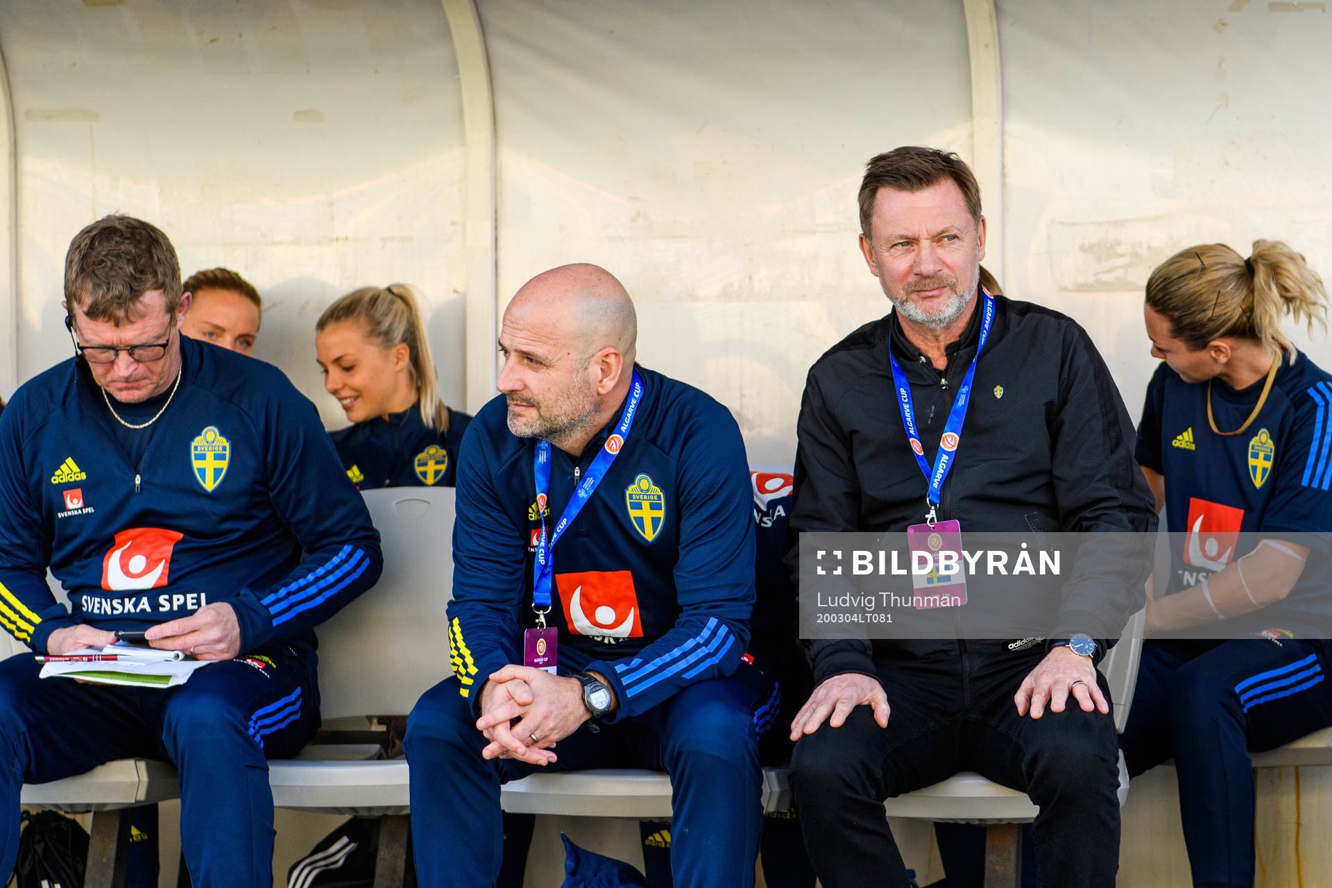 Magnus Wikman, assistant coach and Peter Gerhardsson, head