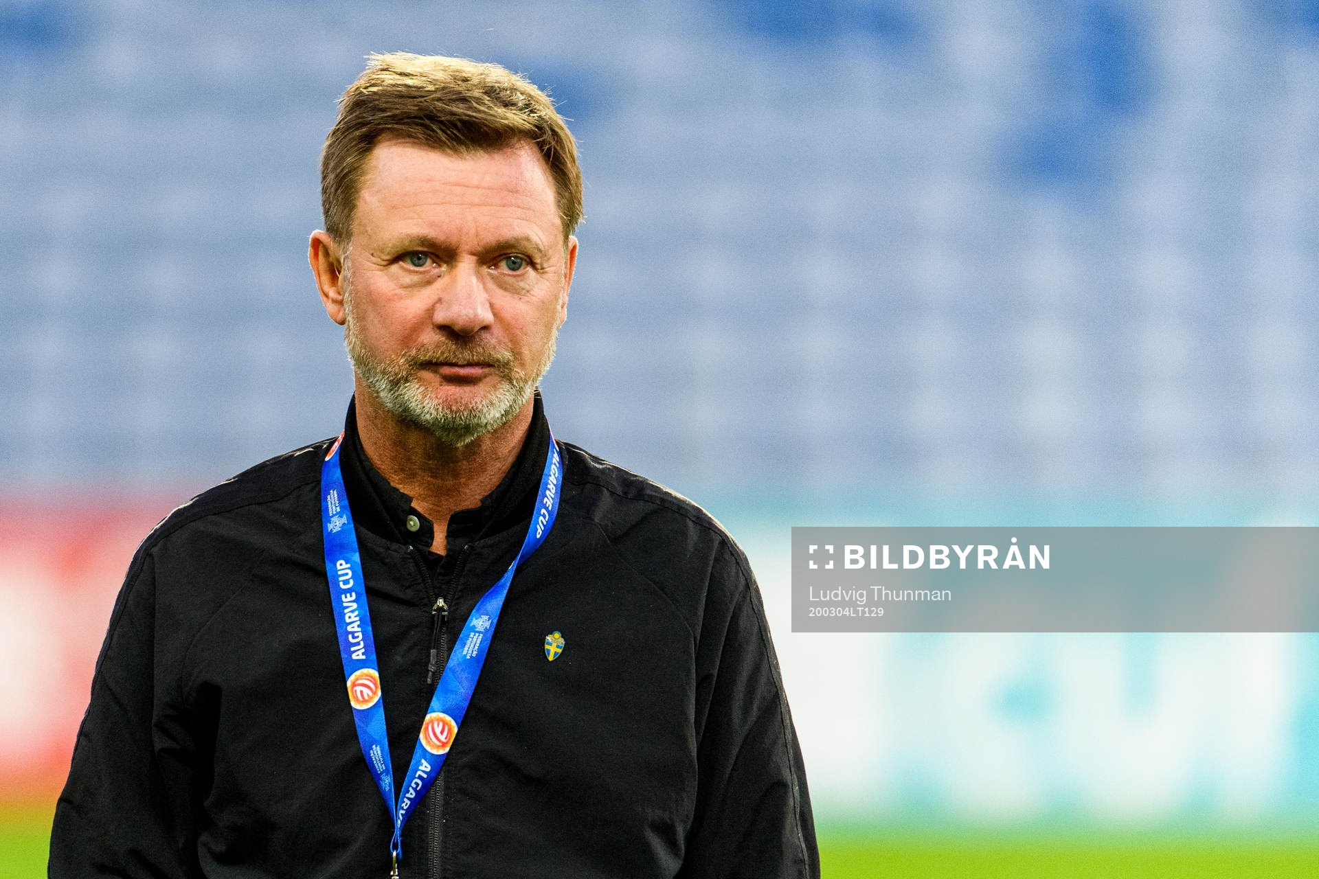 Peter Gerhardsson, head coach of Sweden