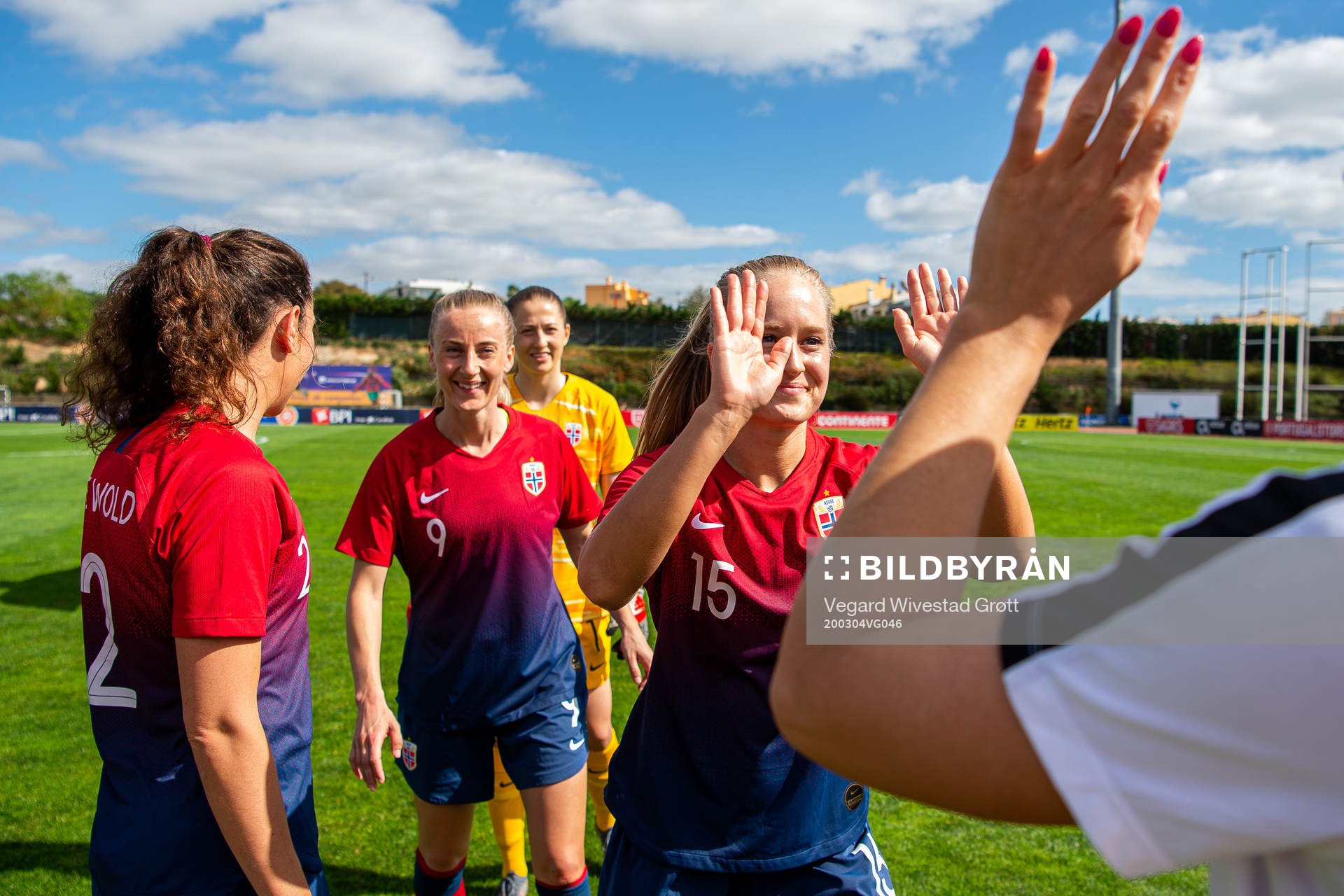 Anja Sønstevold and Amalie Eikeland of Norway
