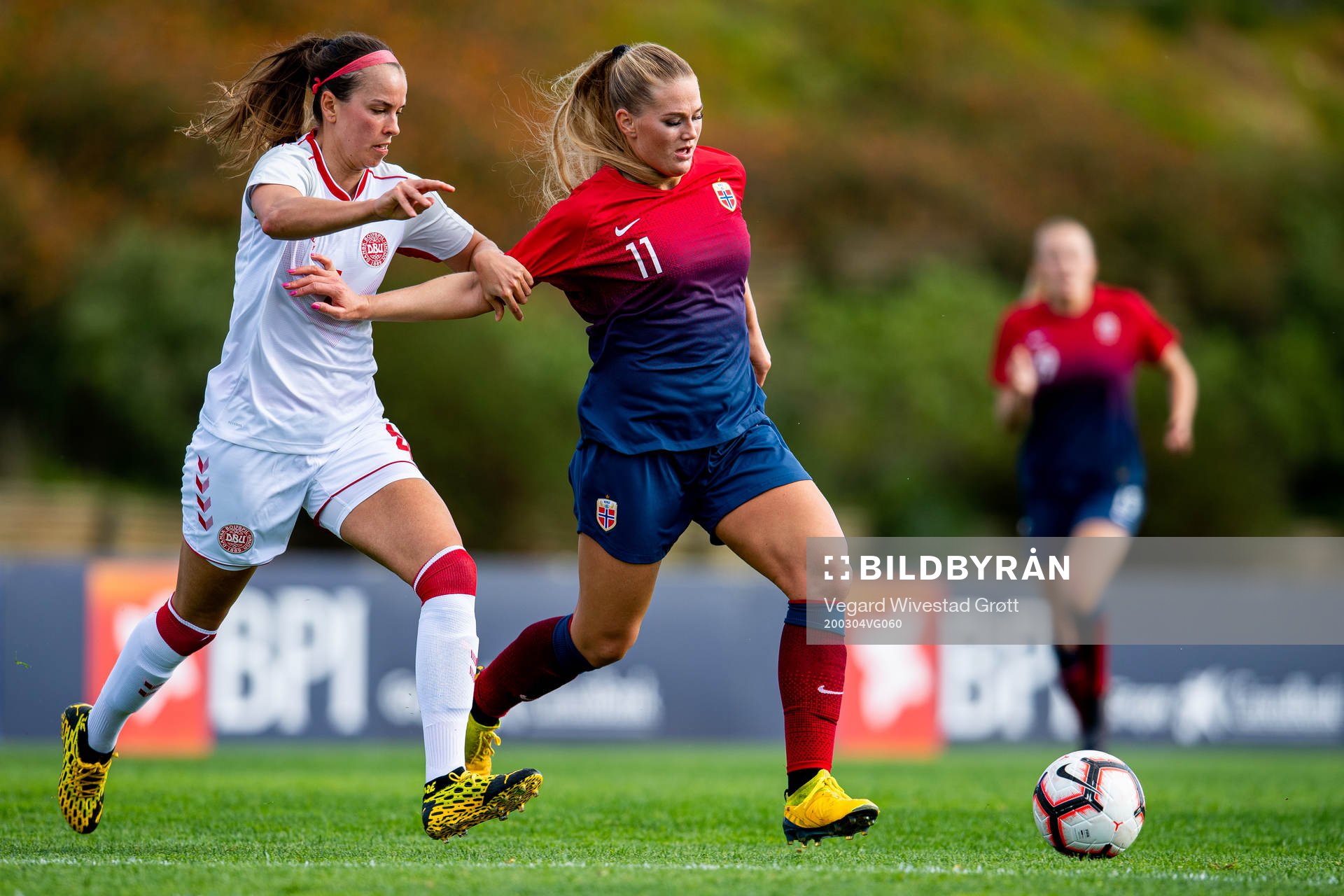 Rikke Læntver Sevecke of Denmark and Lisa-Marie Karlseng