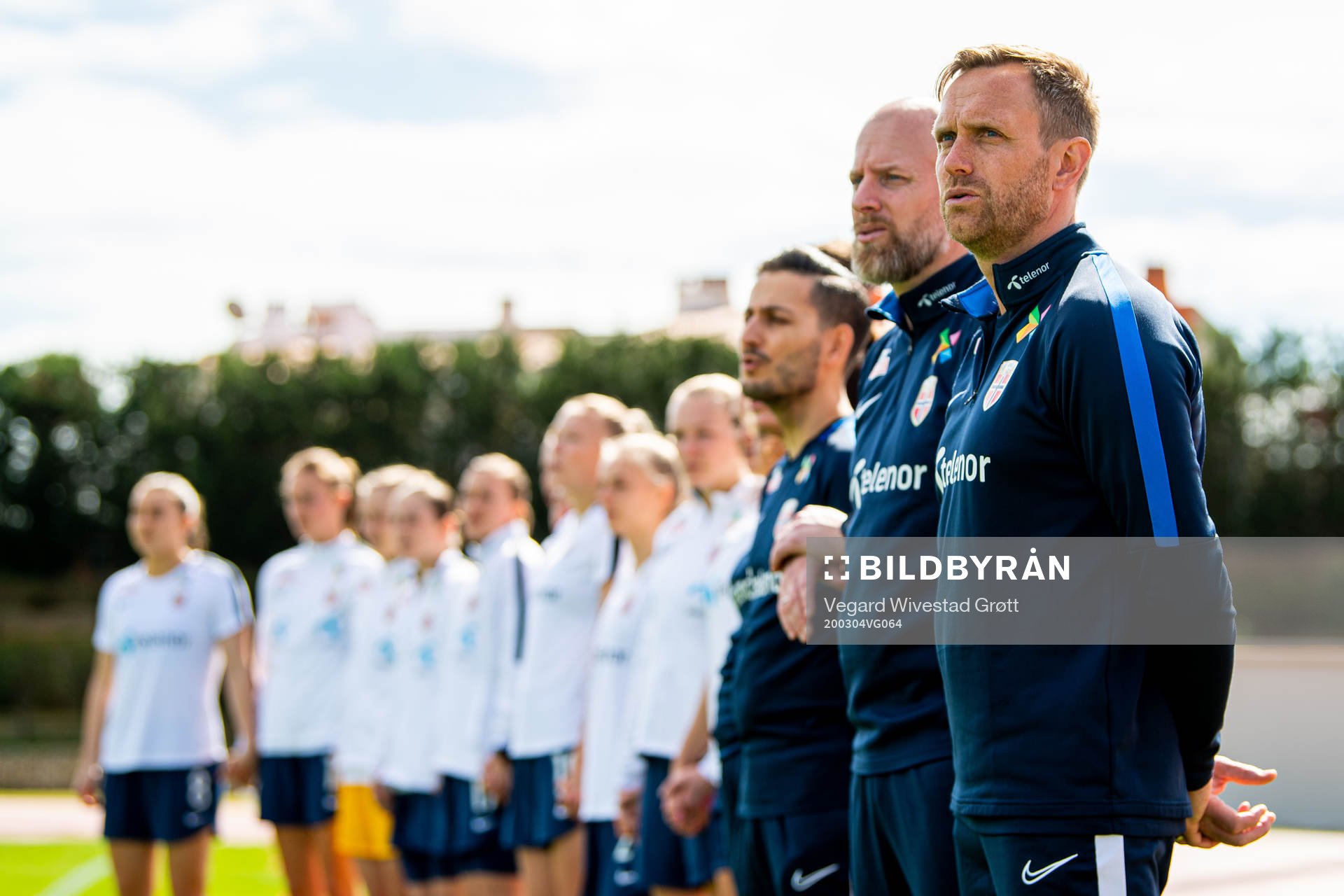 Martin Sjögren, head coach of Norway