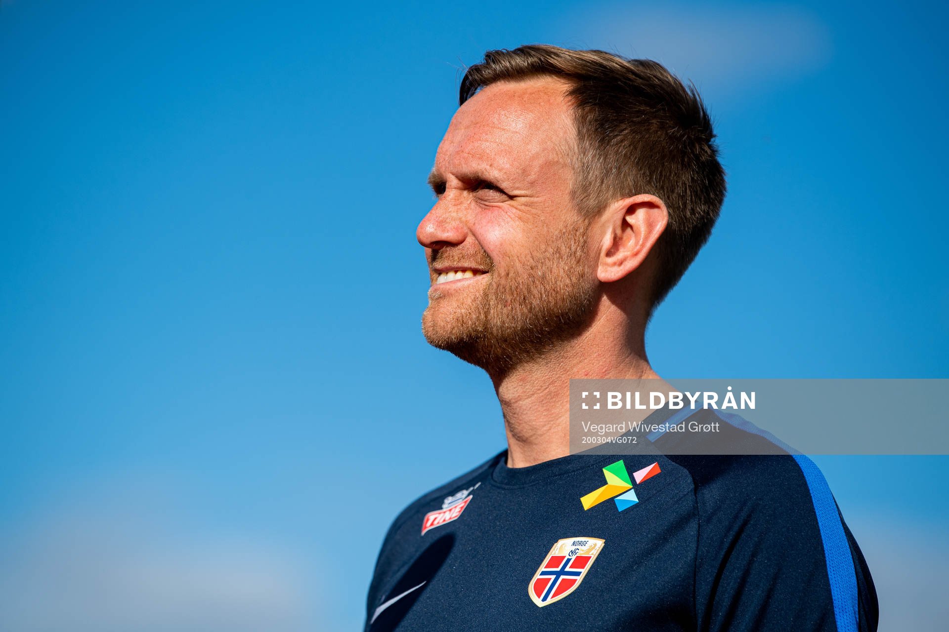 Martin Sjögren, head coach of Norway