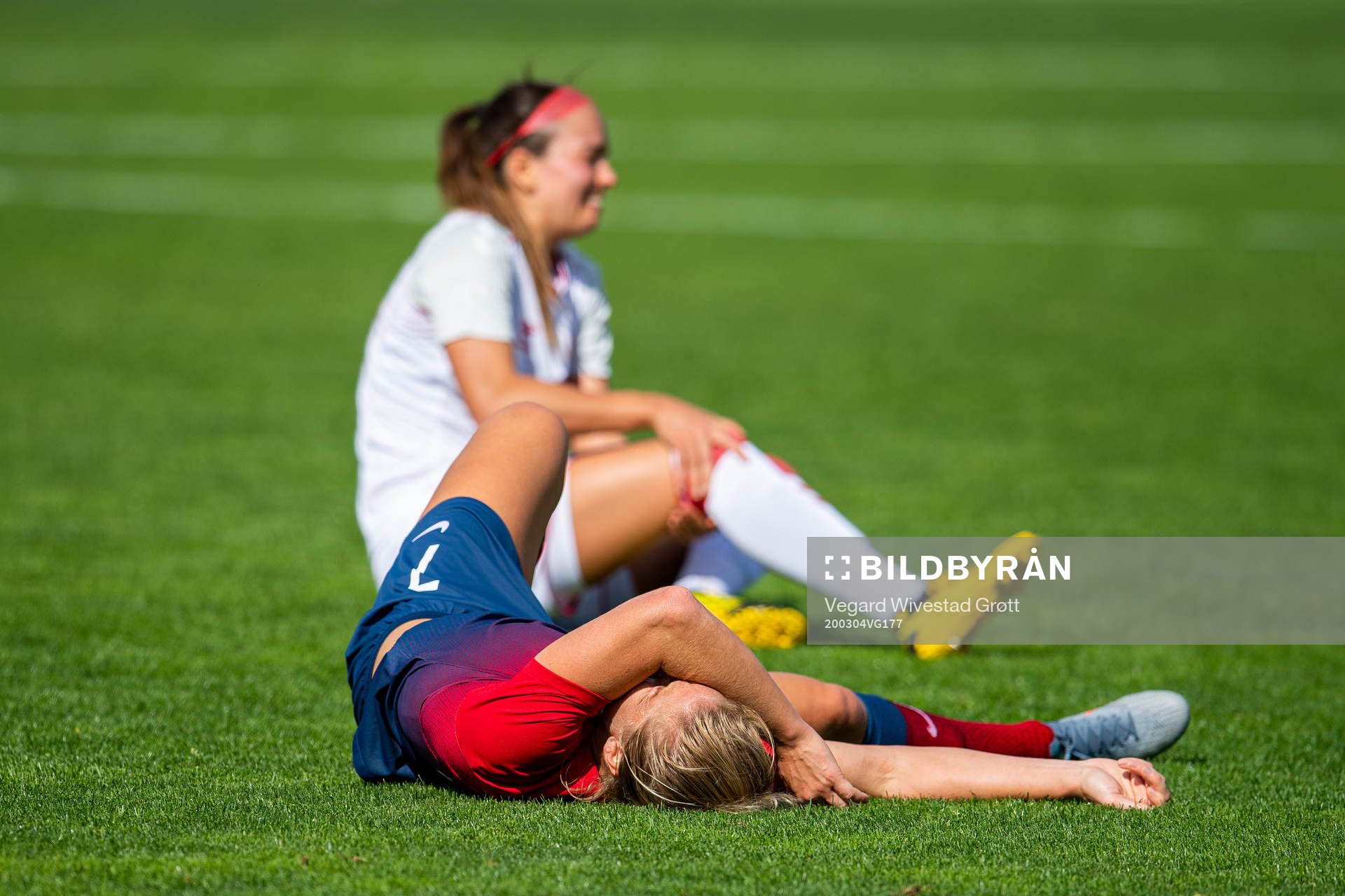 Elise Thorsnes of Norway and Rikke Læntver Sevecke of